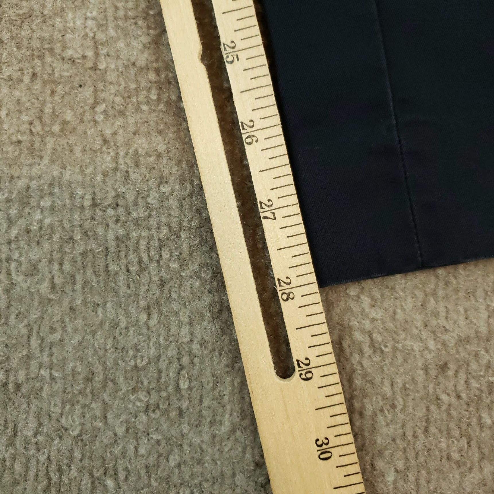 Brooks Brothers Brooks Brothers Blue Straight Leg Dress Pants Womens Size 4 Cotton Size 27" / US 4 / IT 40 - 3 Thumbnail