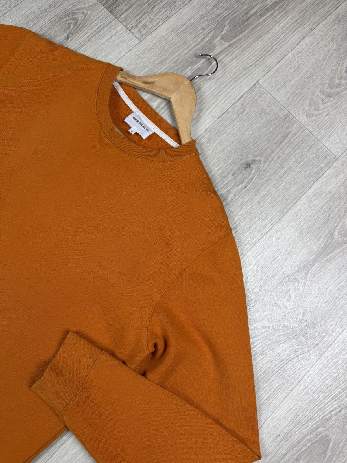 Norse Projects Norse Projects Crew Neck Orange Sweatshirt Size XL Size US XL / EU 56 / 4 - 2 Thumbnail