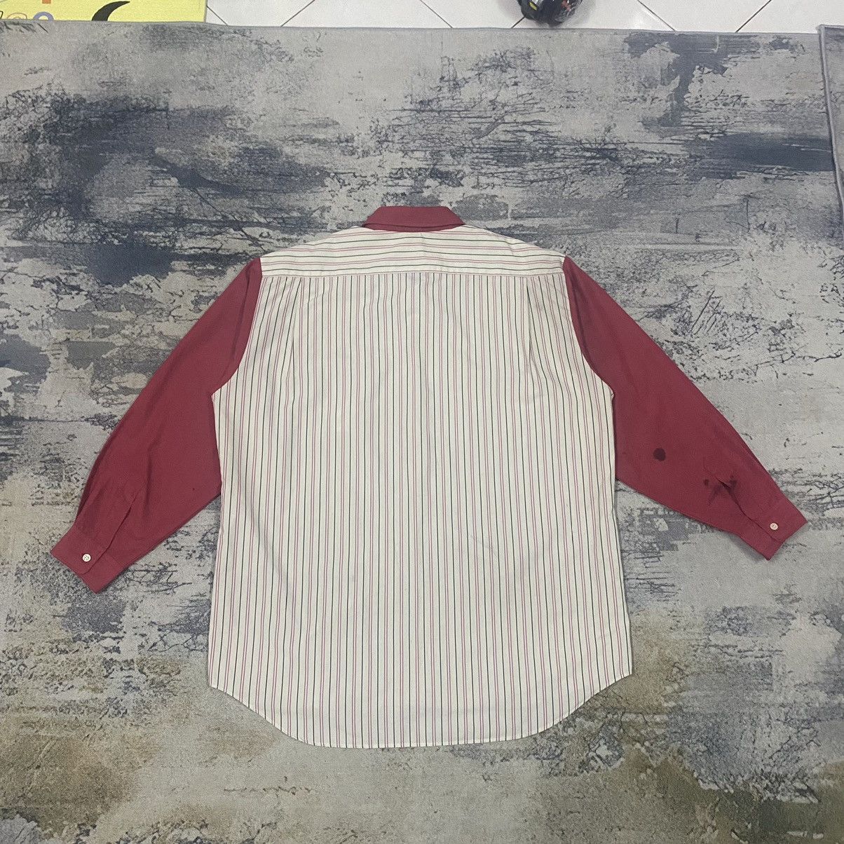 Japanese Brand × Vintage Gcw23🔥Vintage Eneos Racing Stripes Button Up Worker Size US XL / EU 56 / 4 - 9 Thumbnail