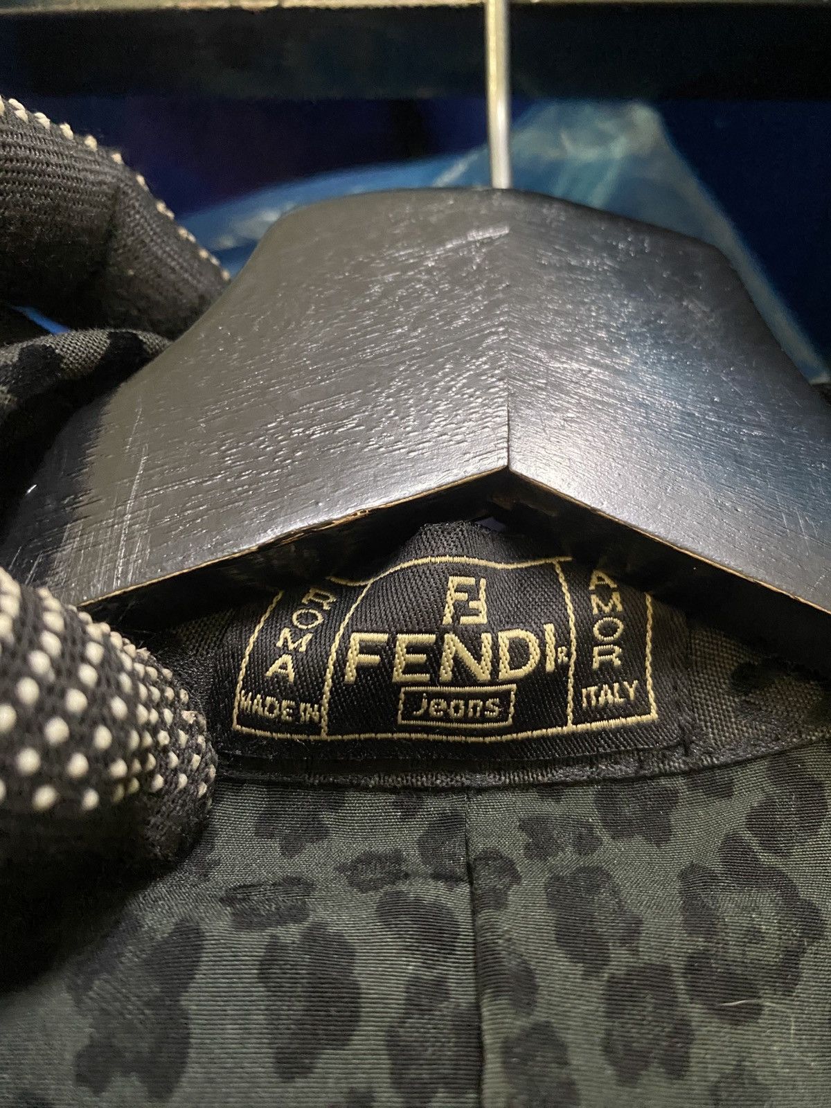 Fendi VINTAGE FENDI LEOPARD MONOGRAM JACKET Size US M / EU 48-50 / 2 - 8 Thumbnail