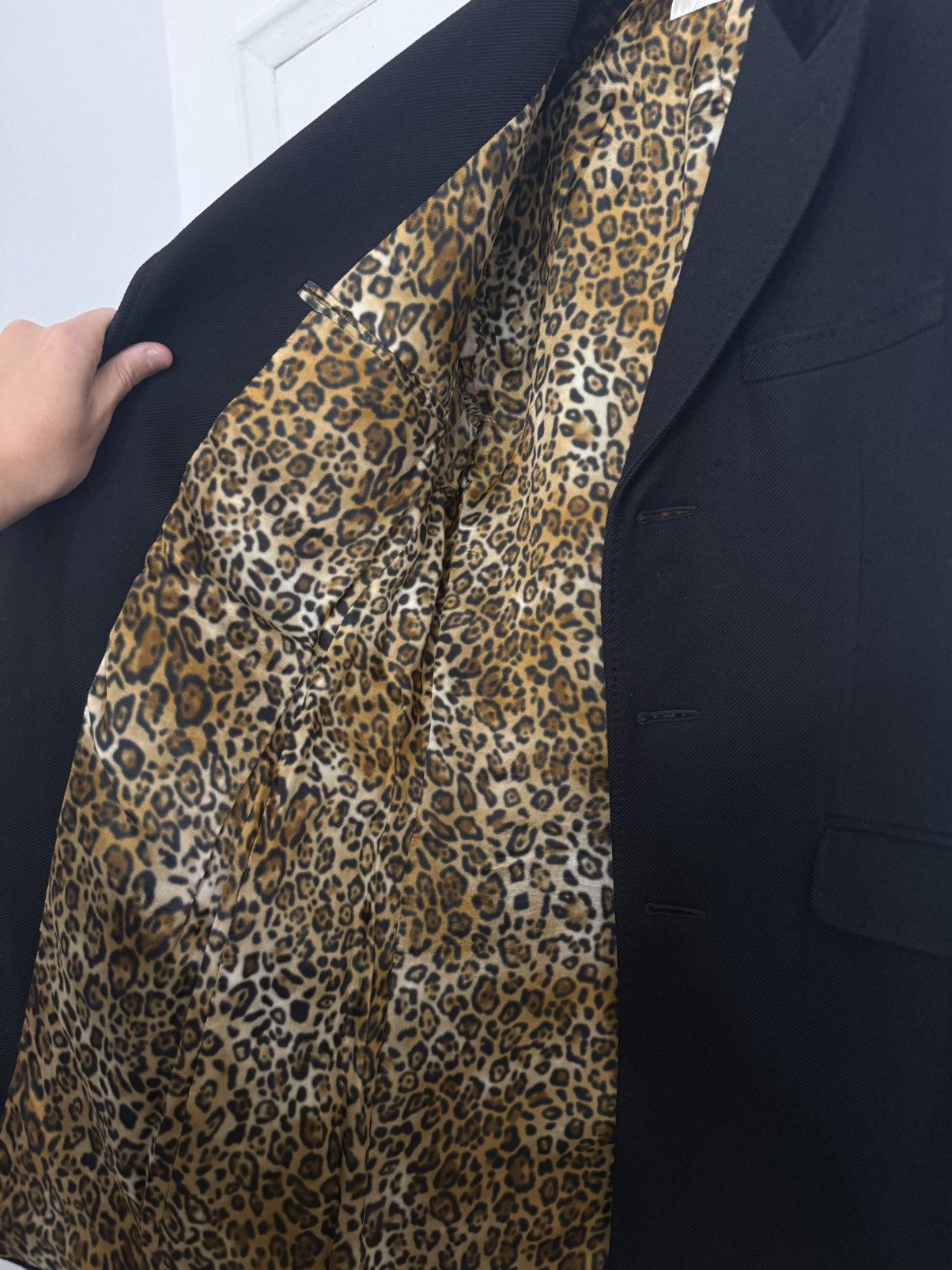 Saint Laurent Paris FW16 Leopard Chesterfield *RARE* Size US S / EU 44-46 / 1 - 5 Thumbnail