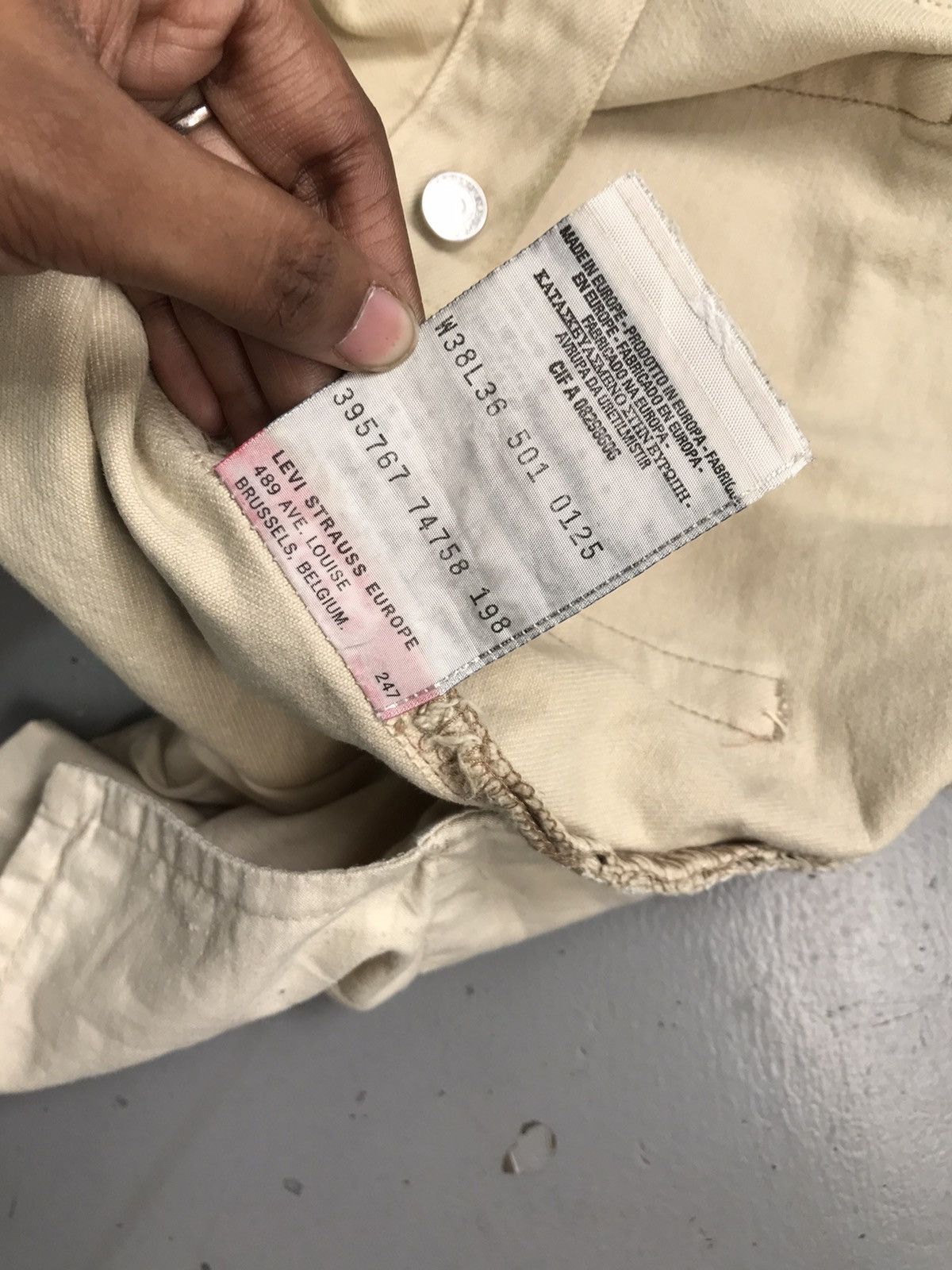 Levi's Vintage Levi’s 501 denim Size US 40 / EU 56 - 12 Thumbnail