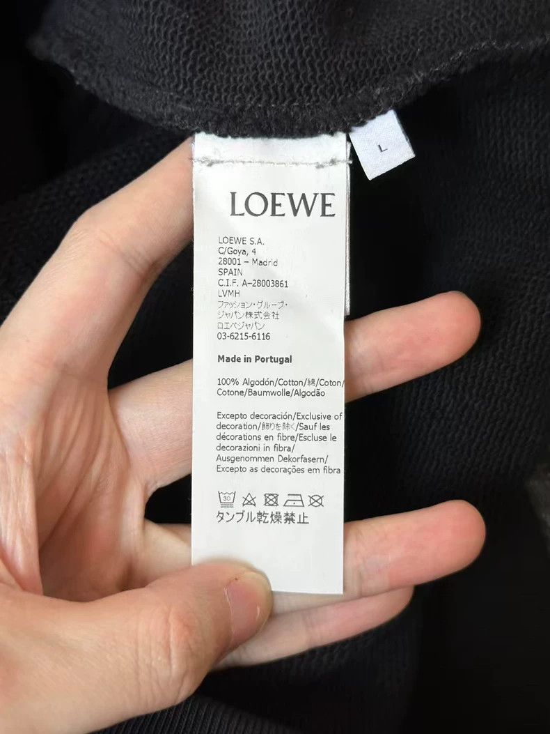 Loewe LOEWE Black gold embroidered sweater Size L / US 10 / IT 46 - 4 Thumbnail