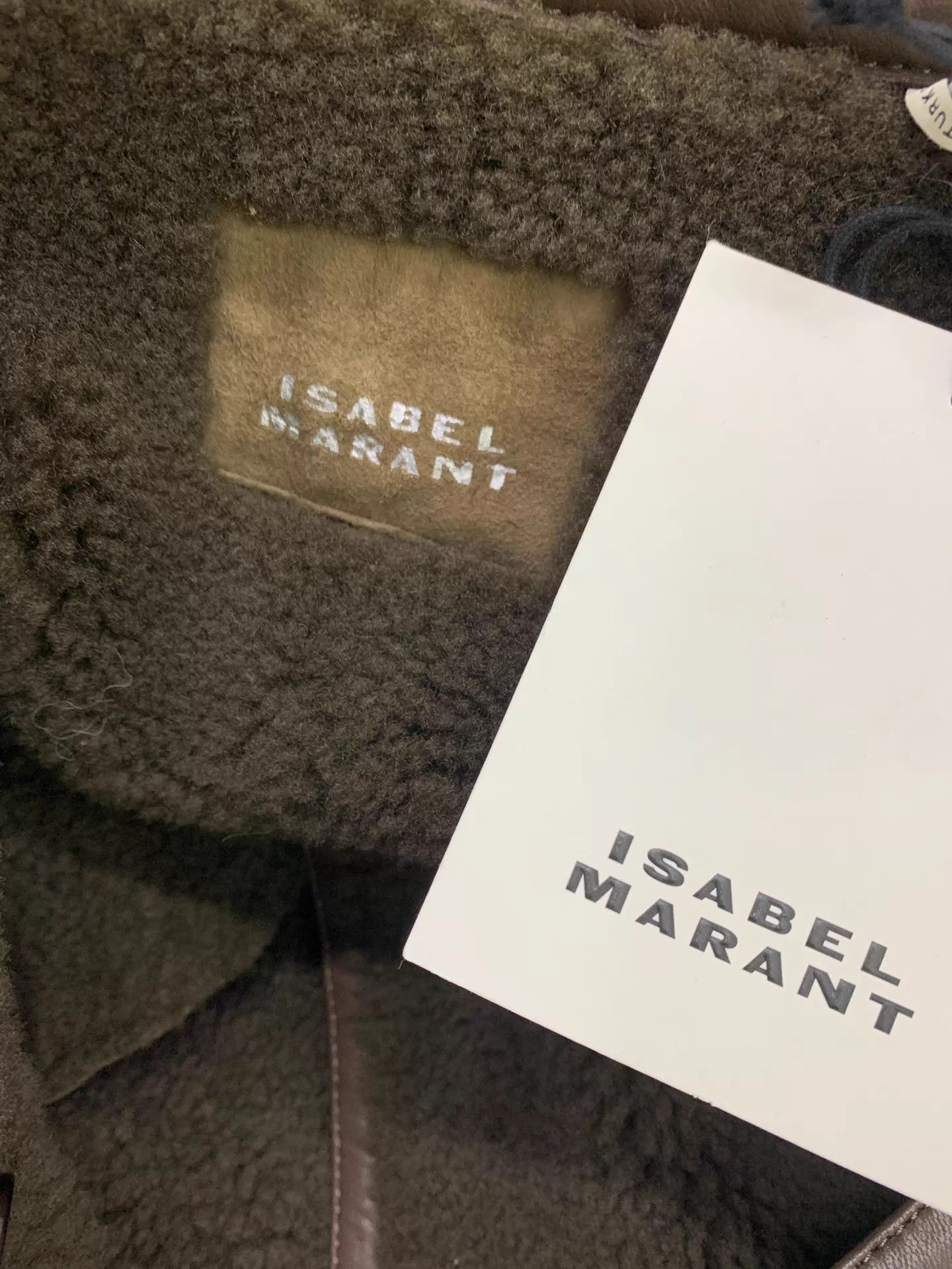Isabel Marant Isabel Marant khaki shearling coat 34 Size XXS / US 00 / IT 34 - 4 Thumbnail
