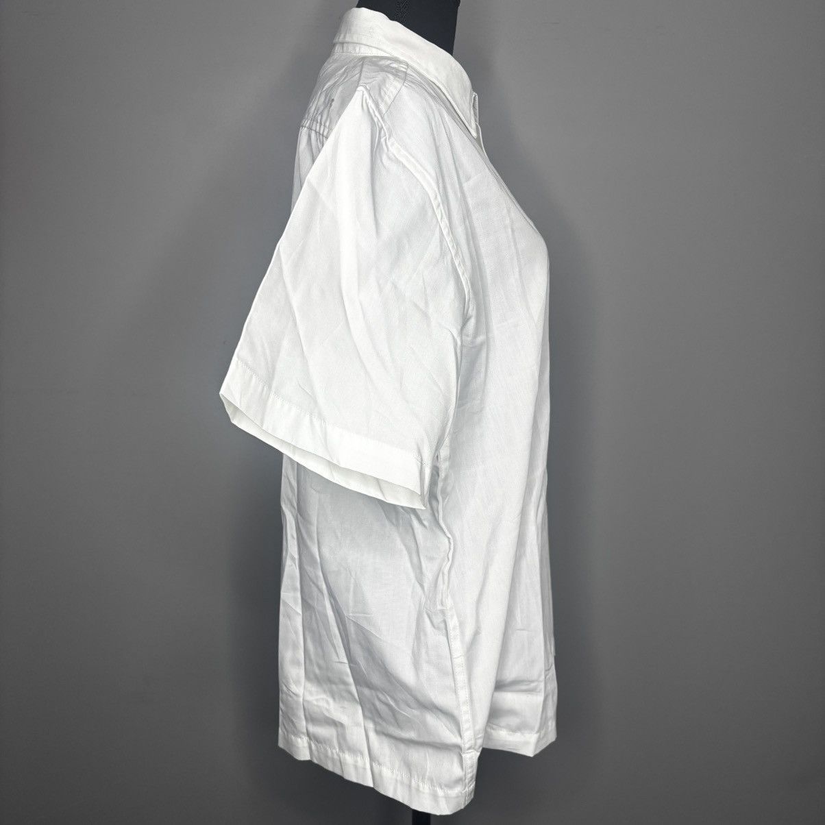 Harriton Harriton White Short Sleeve Button Down Casual Shirt Medium Size US M / EU 48-50 / 2 - 4 Thumbnail