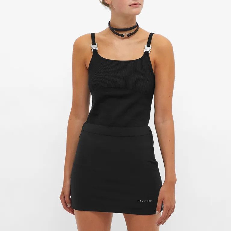 1017 ALYX 9SM o1mle1224 Knit DiscoTank Top in Black Size L / US 10 / IT 46 - 3 Thumbnail