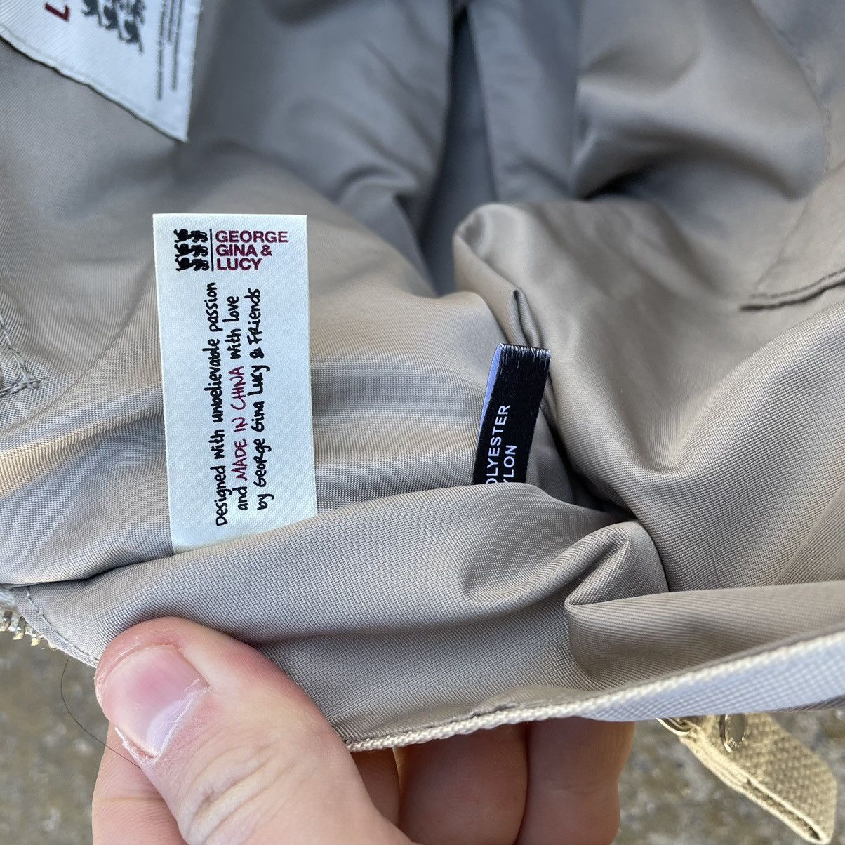 Hypebeast × Japanese Brand Vintage GGL Bag George Gina & Lucy Y2K 90s USA Japan Size ONE SIZE - 16 Thumbnail