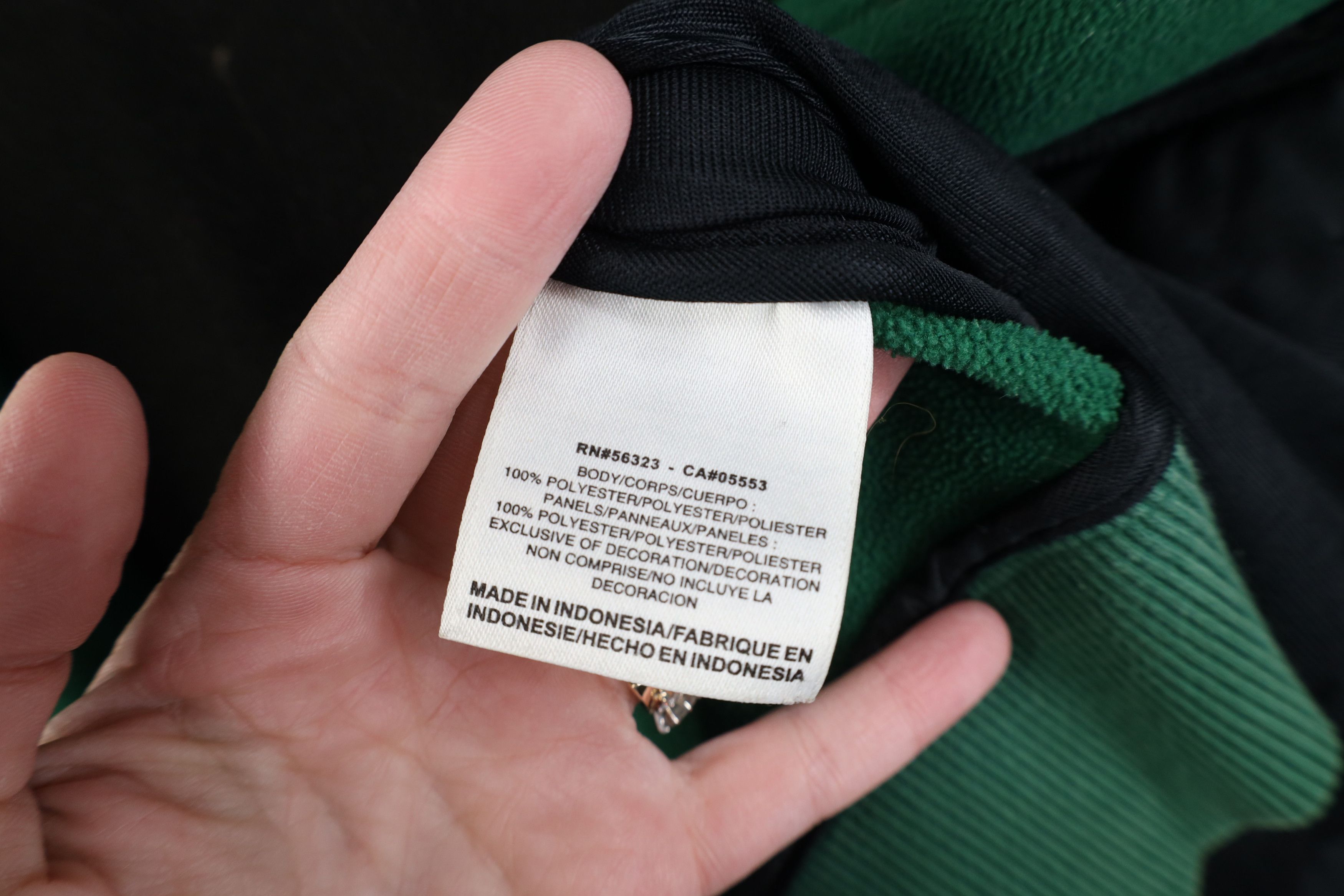 Nike Nike Spell Out Michigan State University Full Zip Jacket Size US L / EU 52-54 / 3 - 13 Thumbnail