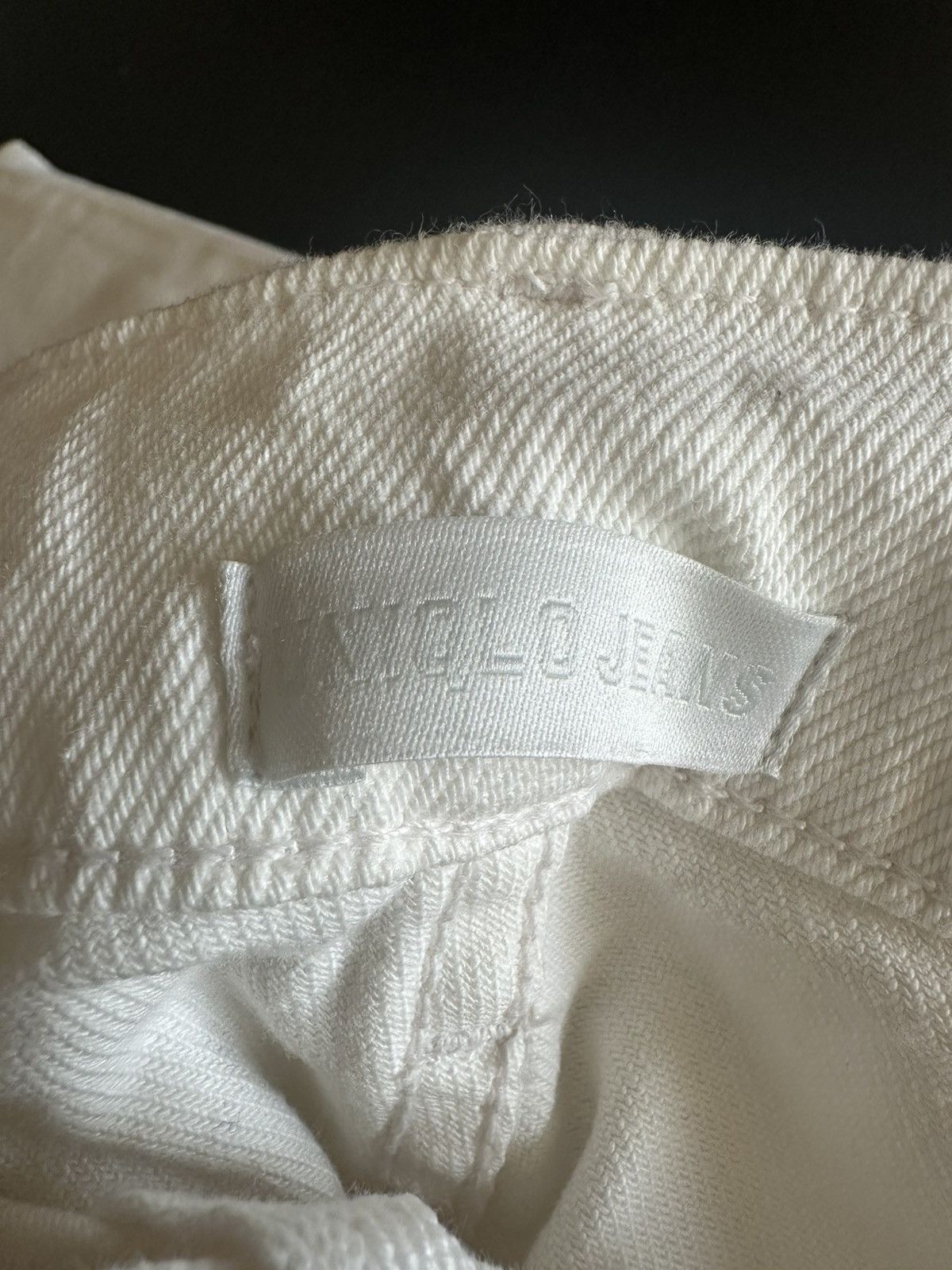 Uniqlo Uniqlo Straight Fit Jeans — White Denim (30x30) Size US 30 / EU 46 - 4 Thumbnail
