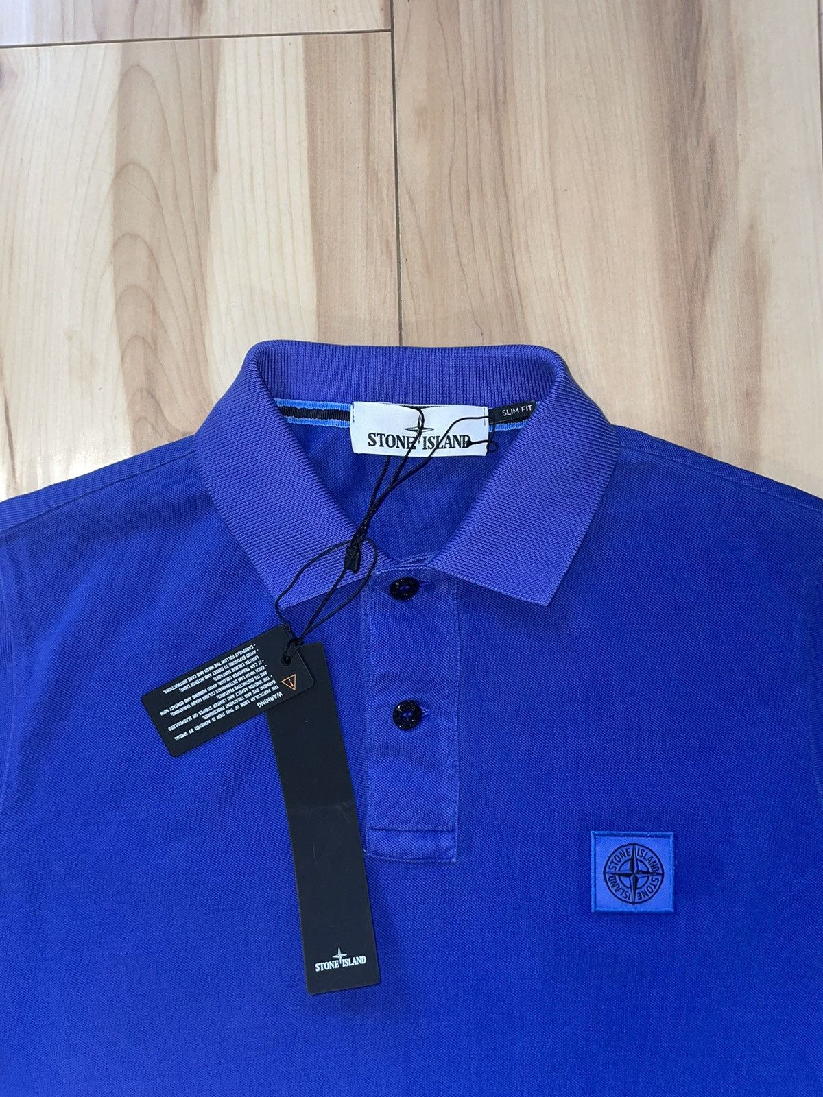 Stone Island NEW with tags Polo T-Shirt Stone Island patch program Size US S / EU 44-46 / 1 - 3 Thumbnail