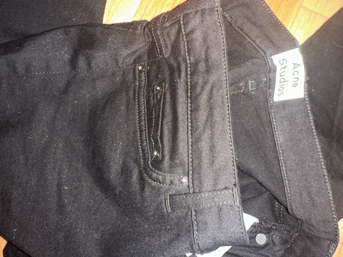 Acne Studios Vintage Acne studios Japanese Black denim jeans Size 26" / US 2 / IT 38 - 7 Thumbnail