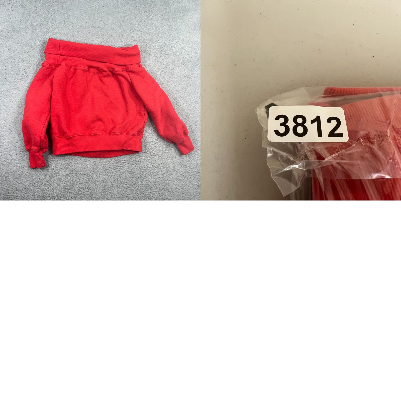 Good American Good American Sweater Women Size 1 Red Off The Shoulder Long Sleeve Pullover Knit Size XS / US 0-2 / IT 36-38 - 8 Thumbnail