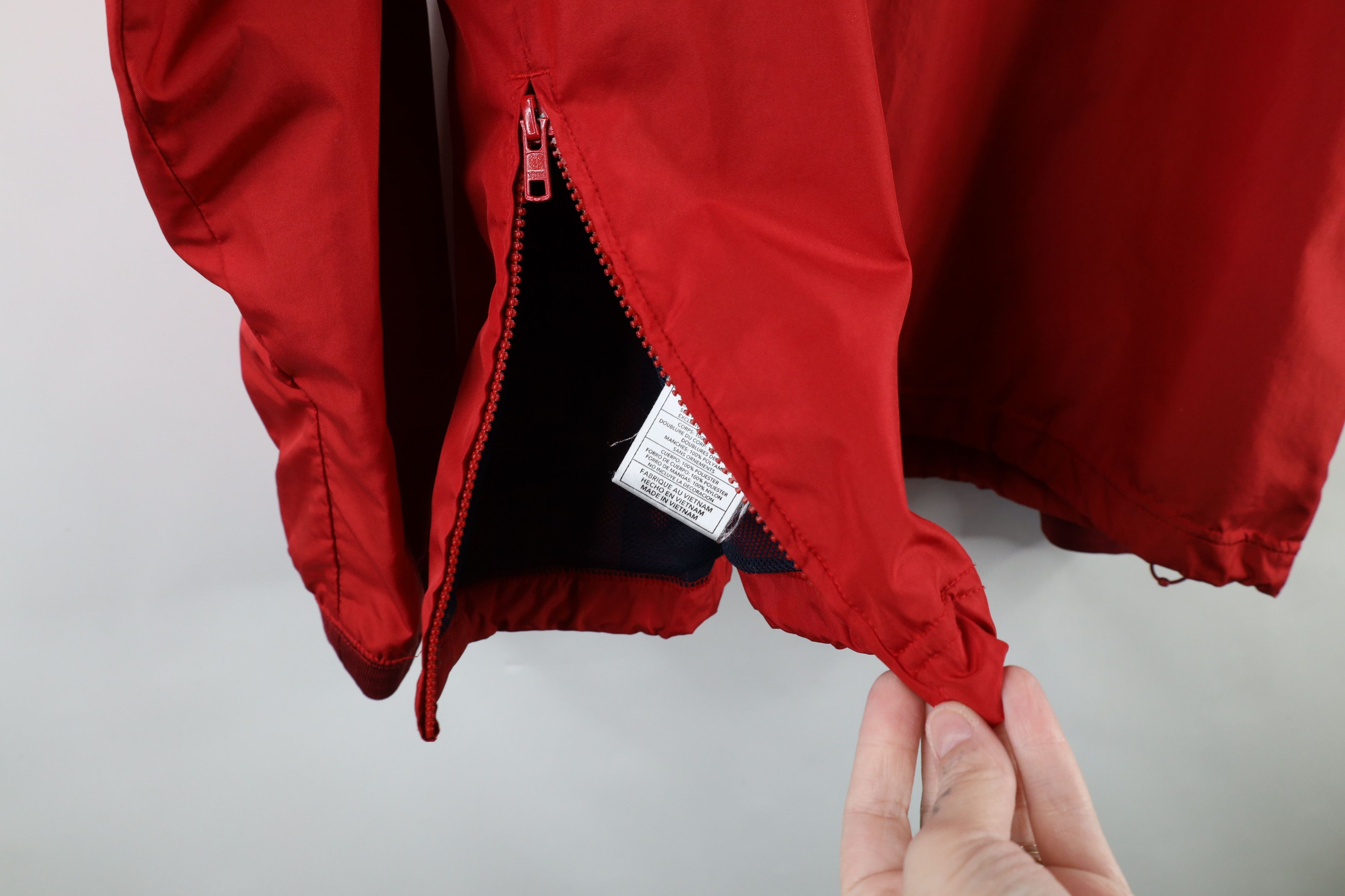 Nike × Vintage Vintage Nike Mini Swoosh Lined Pullover Windbreaker Jacket Size US XL / EU 56 / 4 - 10 Thumbnail