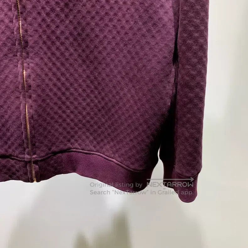Givenchy Givenchy Red Subtle Patterned Zip-Up Hoodie Size US M / EU 48-50 / 2 - 5 Thumbnail