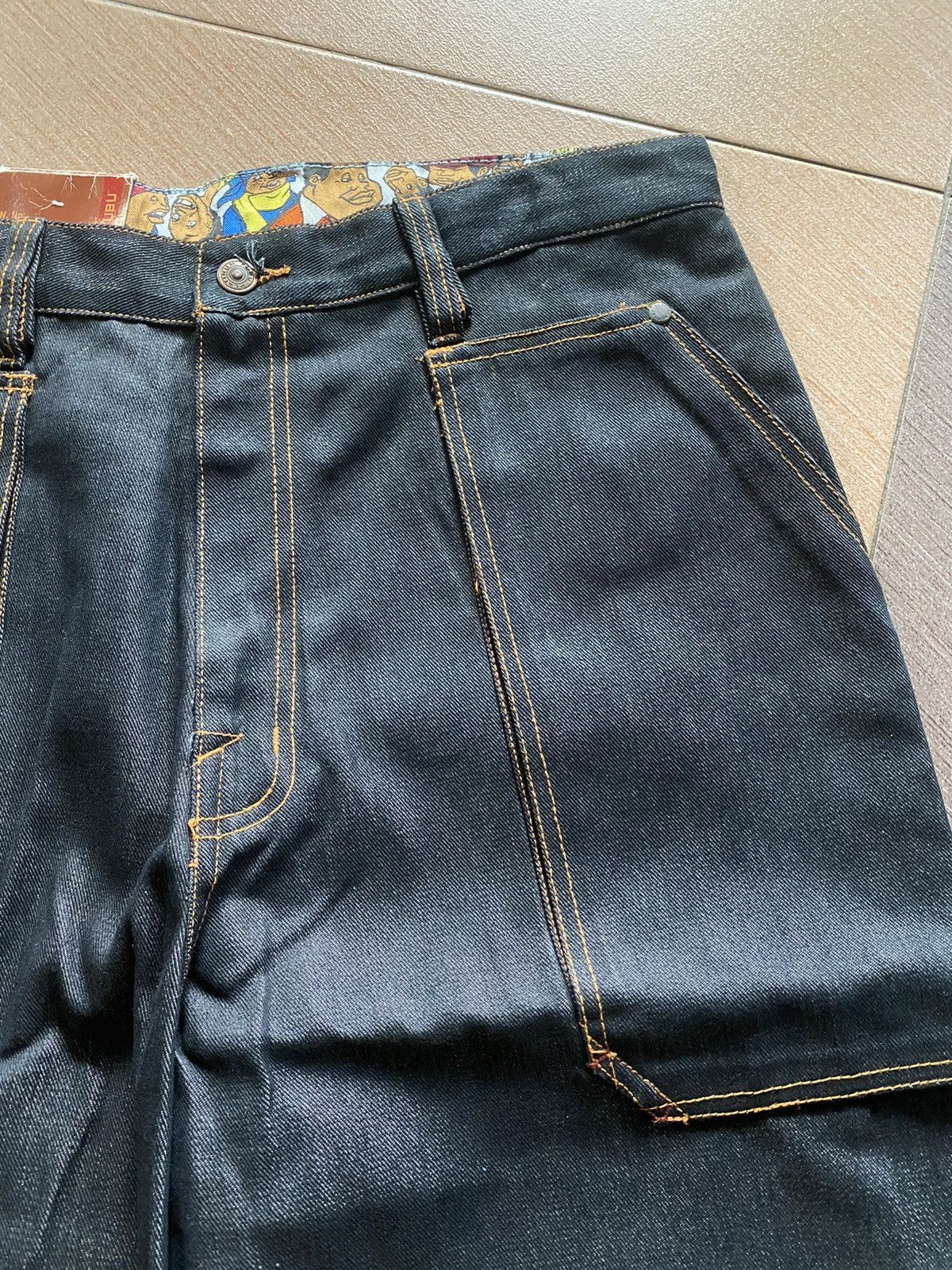 Fubu × Vintage FUBU FAT ALBERT BAGGY JORTS Size US 38 / EU 54 - 3 Thumbnail