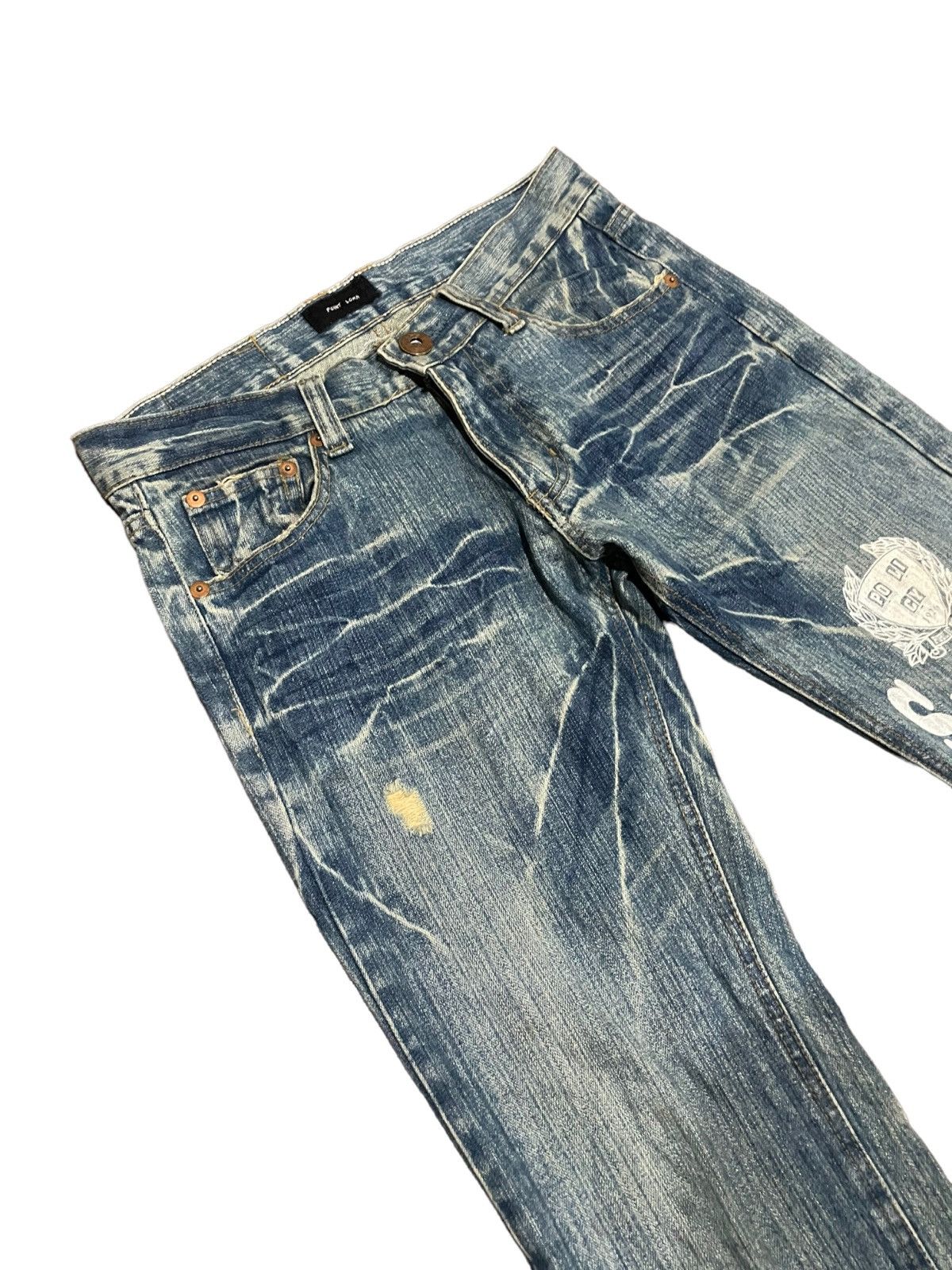 Hysteric Glamour Japanese Point Loma Sawtelle BLVD Stonewash Jeans Size US 32 / EU 48 - 5 Thumbnail