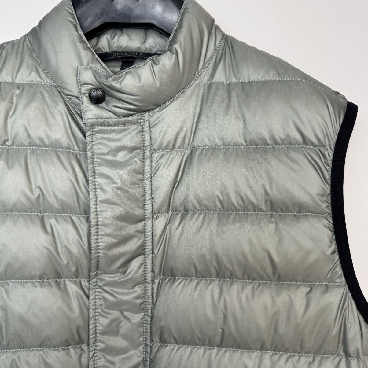 Belstaff Belstaff Waistcoat Down Agate Green Nylon Vest Size US M / EU 48-50 / 2 - 20 Thumbnail