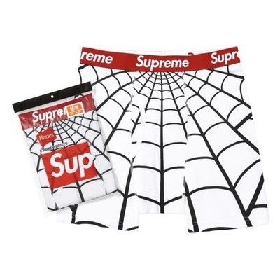 Supreme®/Hanes® Spider-Man Boxer Briefs x Tees (2 Pack)
