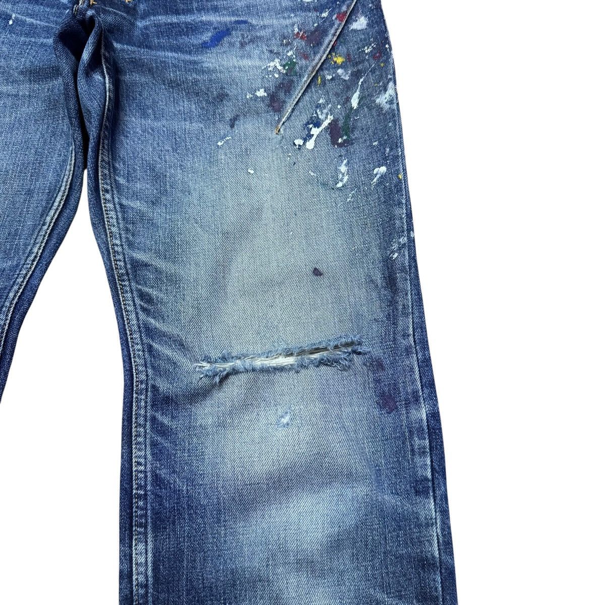 Number (N)ine Number Nine Denim Painter Jeans Grunge Size US 34 / EU 50 - 6 Thumbnail