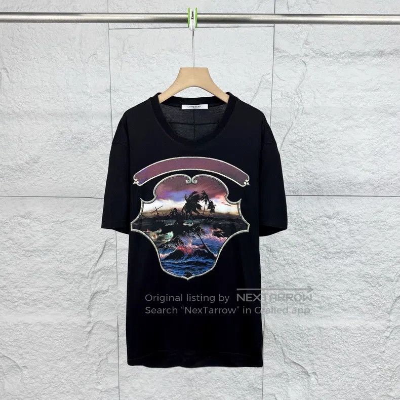 Givenchy Givenchy Hawaiian Print Short Sleeve T-shirt Size US XXL / EU 58 / 5 - 1 Thumbnail