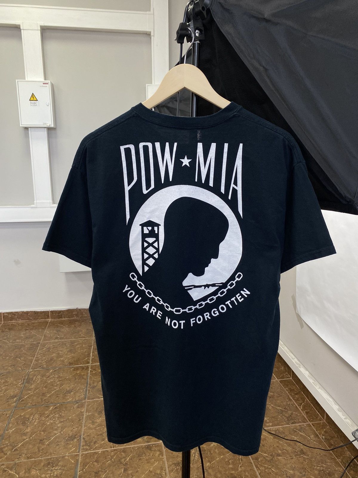 Vintage 🇺🇸 Vintage 90s Pow Mia You Are Not Forgotten Sons Of American Size US L / EU 52-54 / 3 - 1 Thumbnail