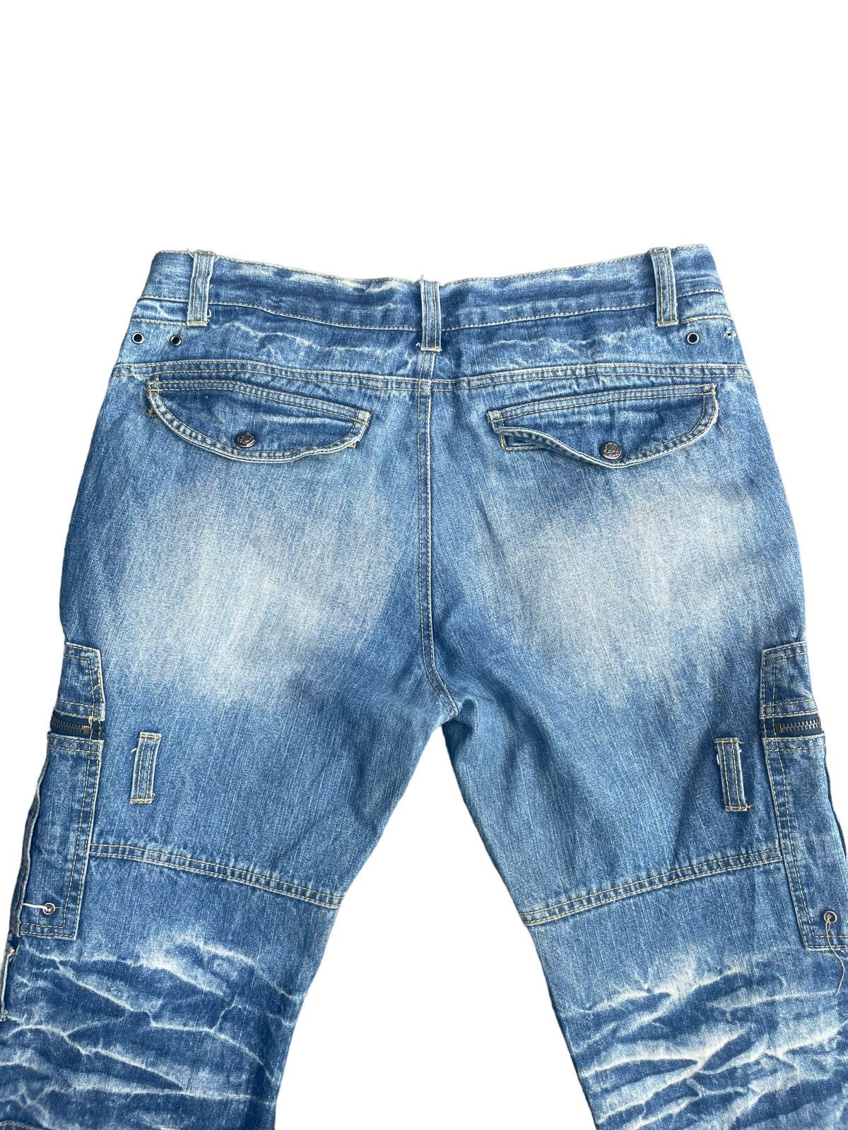 LOWBOX Lowbox Bondage style Denim Size US 37 - 10 Thumbnail