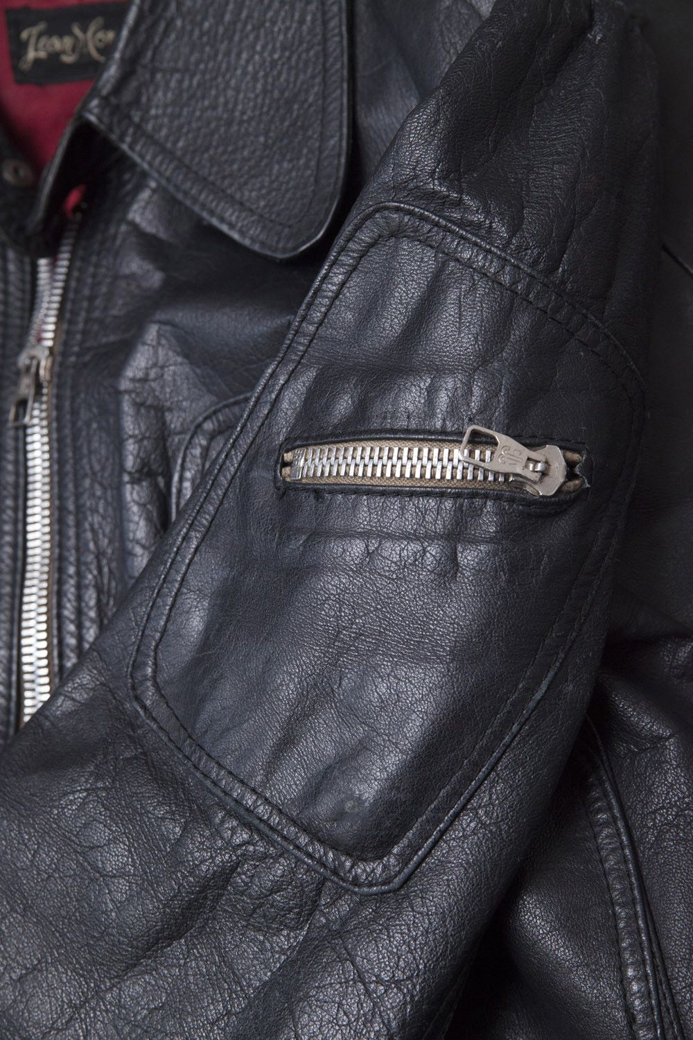 Vintage Vintage 1970's black leather jacket Size US S / EU 44-46 / 1 - 7 Thumbnail
