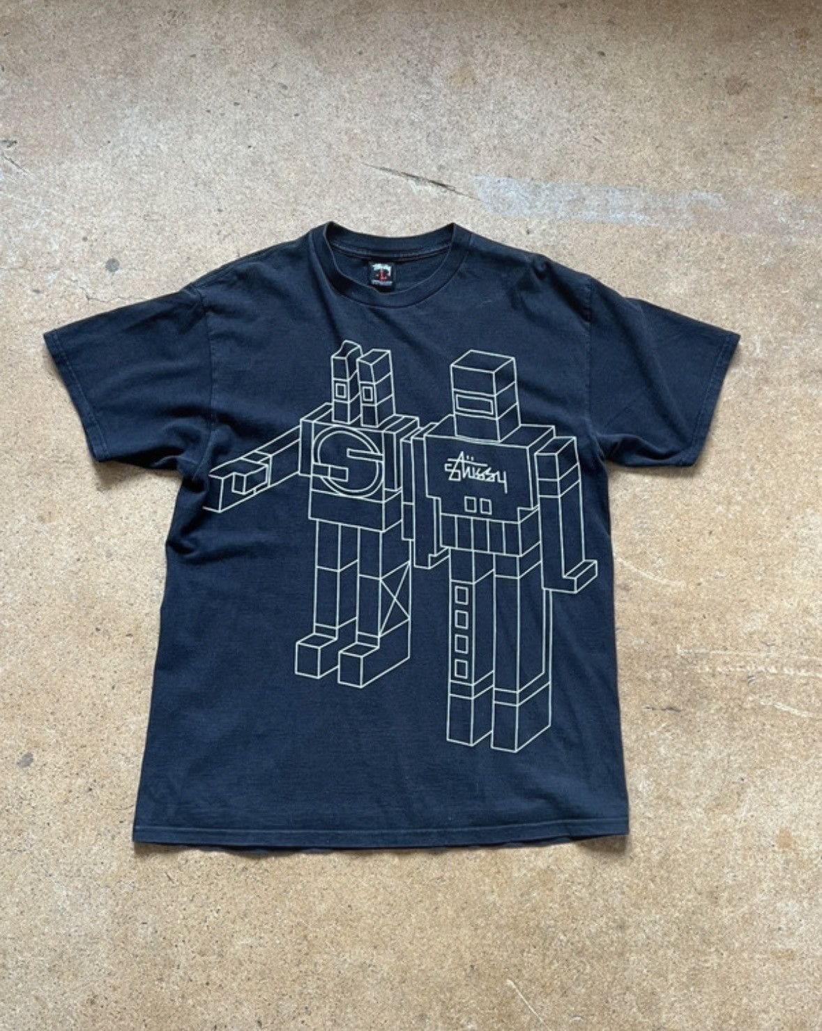 Stussy Rare Vintage Stussy Delta Tee Authentic 90s Size US L / EU 52-54 / 3 - 1 Thumbnail
