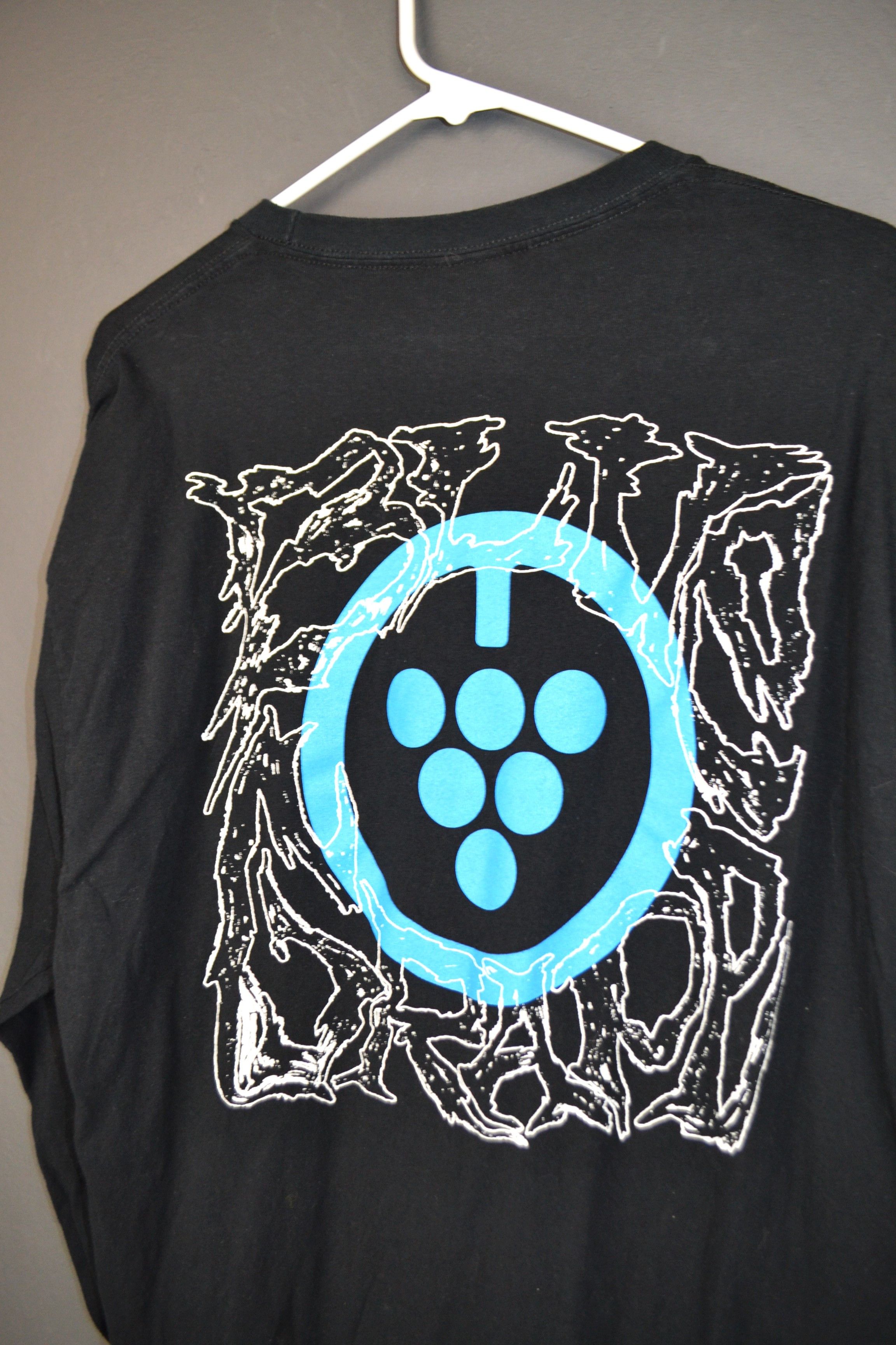 Vintage Blue Grape Merch Music XL Promo Longlseeve T-shirt Size US XL / EU 56 / 4 - 5 Thumbnail