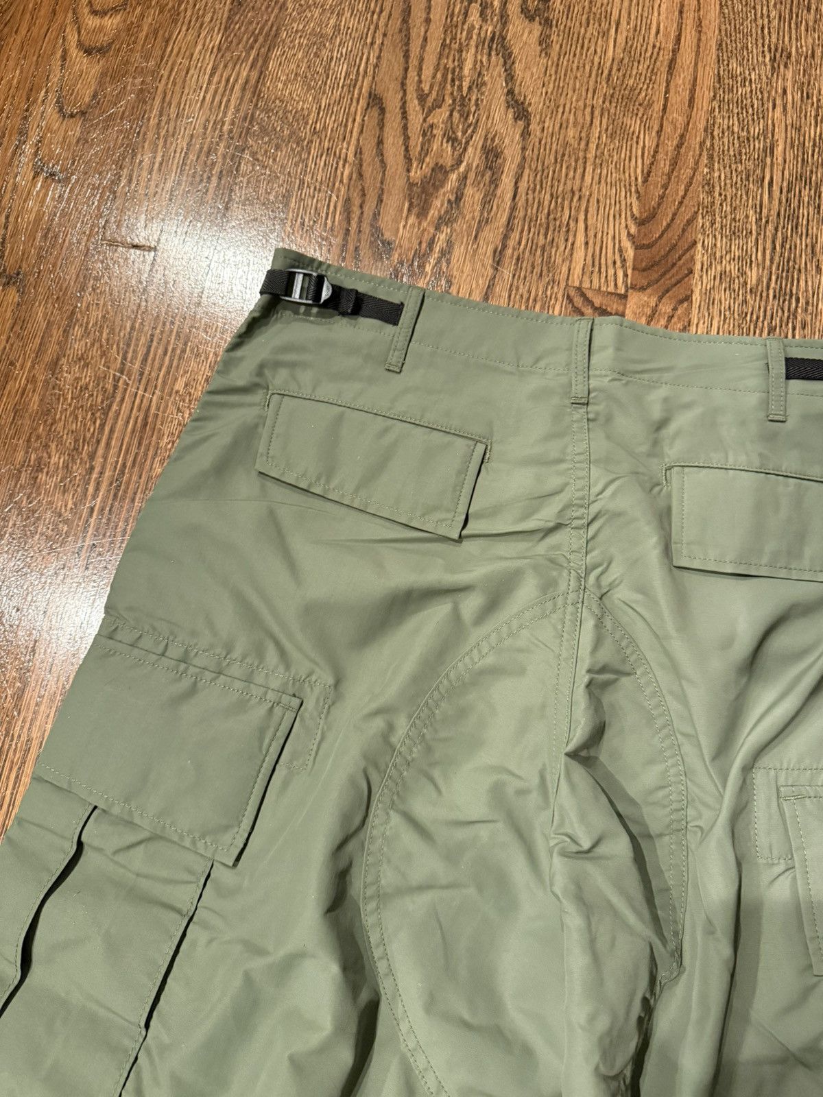 Comme des Garcons CDG Olive Nylon Cargo Pant Size US 30 / EU 46 - 3 Thumbnail