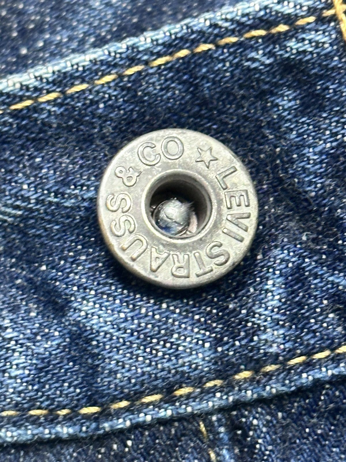 Levi's Vintage Levi’s 702XX Buckleback Selvedge Japan Jeans Big E Size US 31 - 13 Thumbnail
