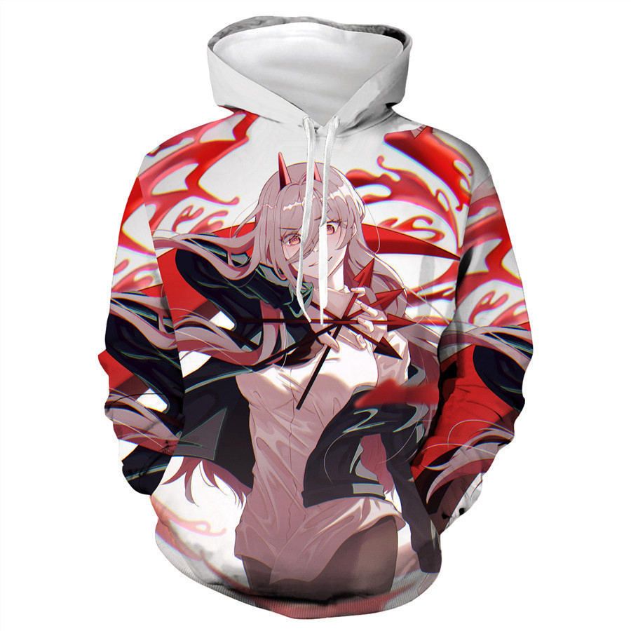 Japanese Brand Chainsaw Man Hoodies Size US L / EU 52-54 / 3 - 1 Thumbnail