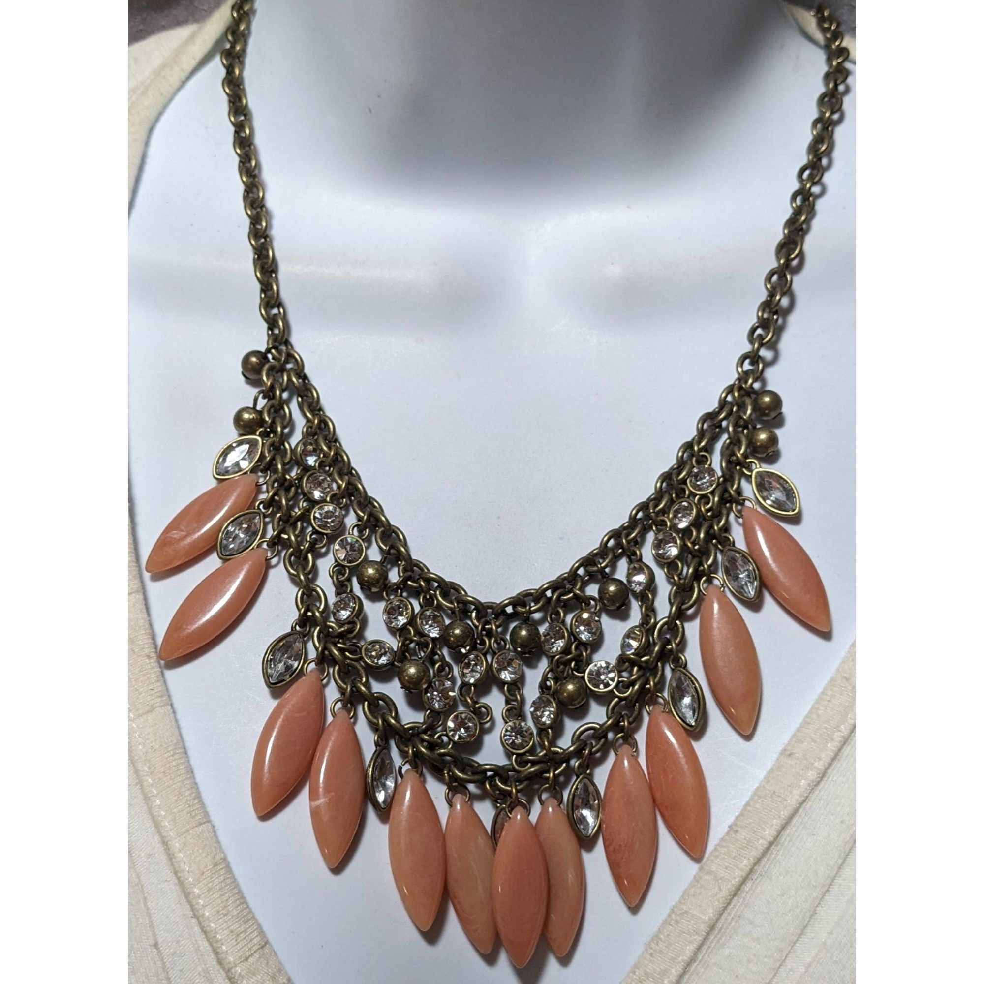 Other Bohemian Glam Pink Beaded Fringe Necklace Size ONE SIZE - 5 Thumbnail