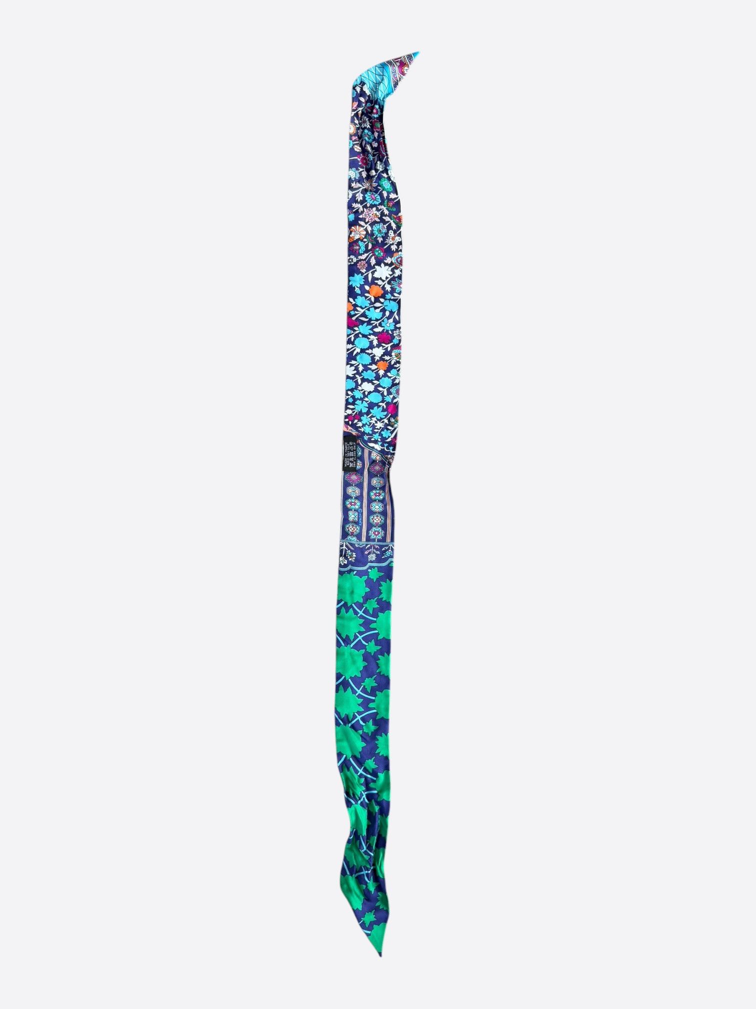 Hermes Hermes Purple & Green Tapis Persan Twilly Size ONE SIZE - 1 Thumbnail