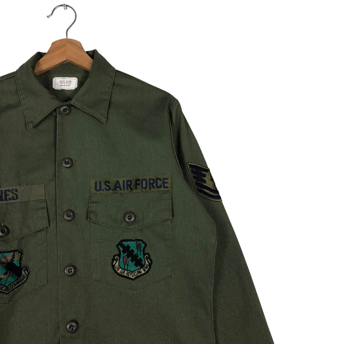 Vintage 🔥VINTAGE DURA PRESS OG-507 US AIR FORCE SHIRT JACKET Size US M / EU 48-50 / 2 - 6 Thumbnail