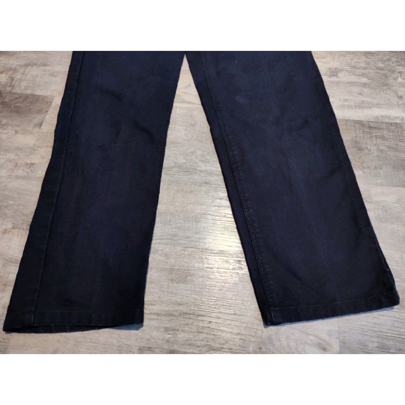 Vintage Vintage Cabela's Men's Workwear Pants 34x30 Canvas Heavy Cotton 5-Pocket Straight Leg Black Size US 34 / EU 50 - 2 Thumbnail
