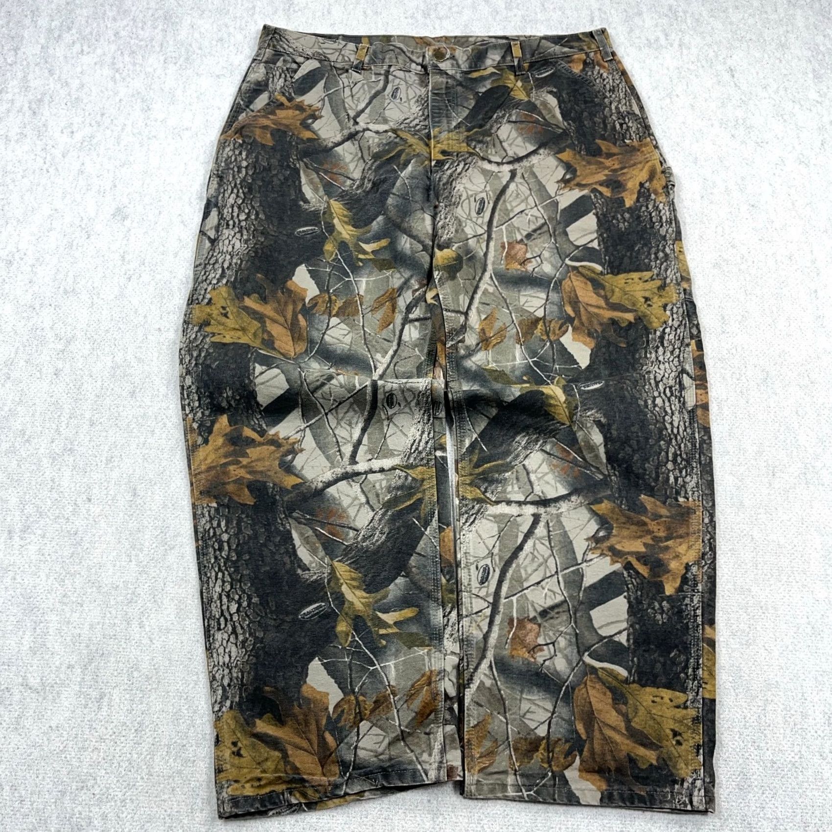 Carhartt Vintage Carhartt Camouflage Jeans Men 40x30 Cart Carhartt Jeans Camouflage 5-Pocket Regular Belt Loops Brown Denim Size US 40 / EU 56 - 3 Thumbnail