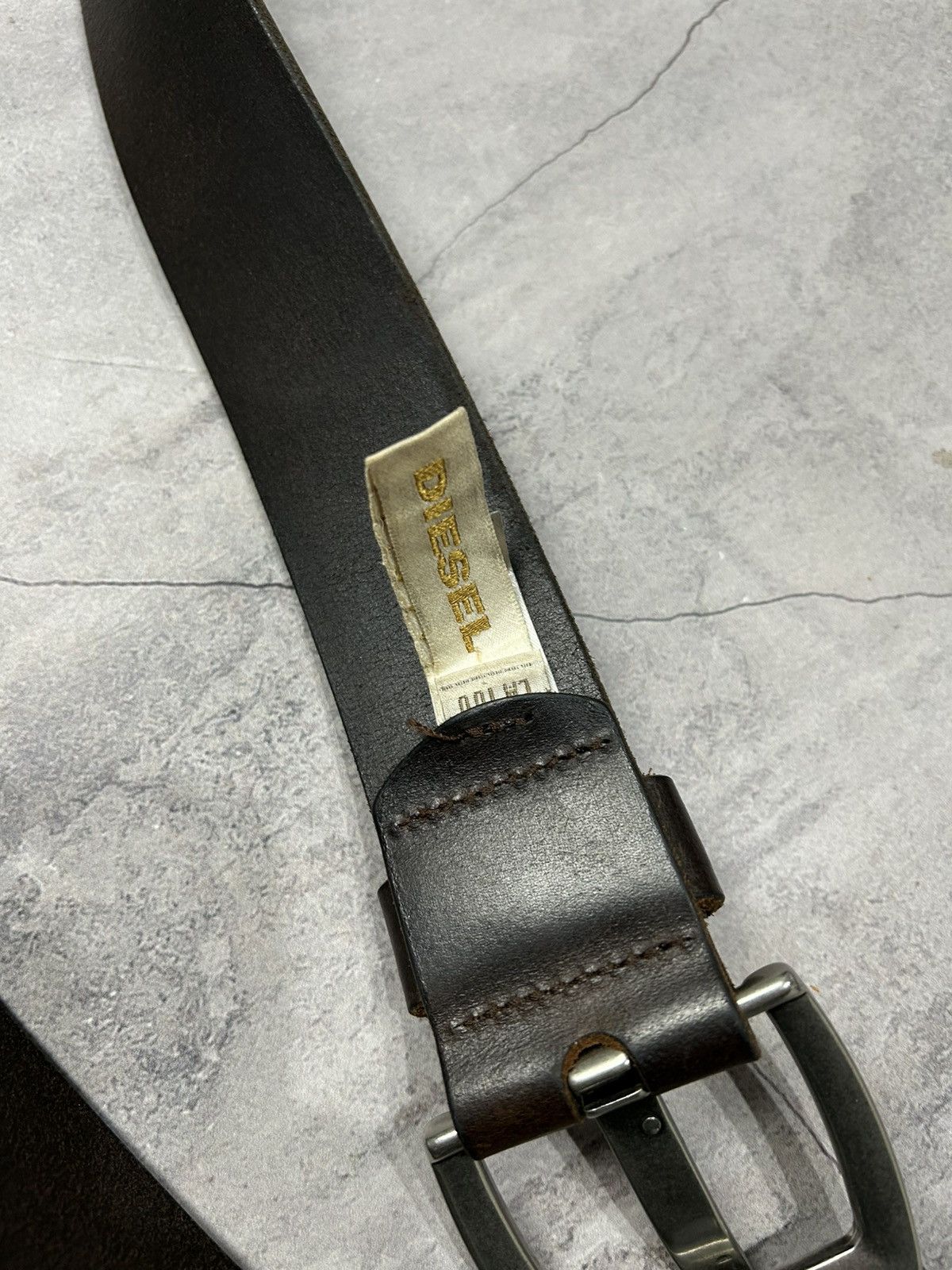 Diesel Vintage Diesel Leather Belts Y2K Opium Style Streetwear Rare Size ONE SIZE - 8 Thumbnail