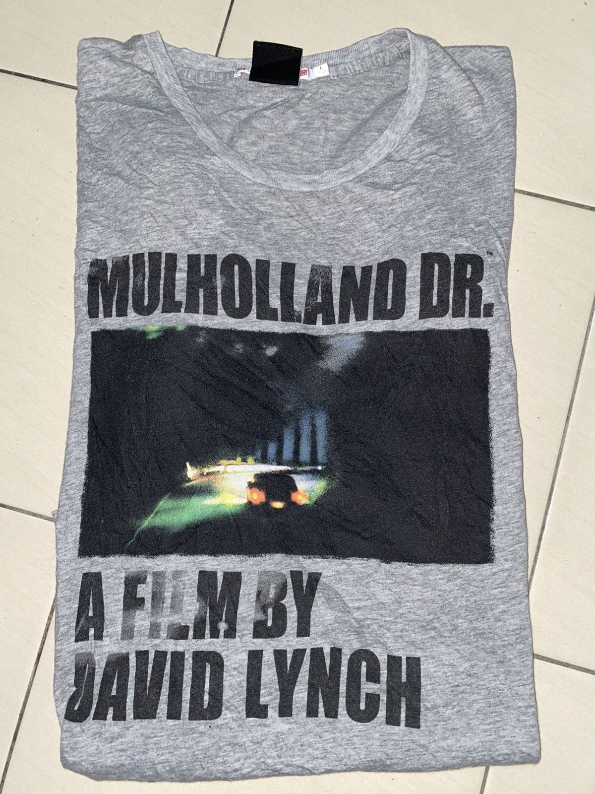 Vintage Mulholland Dr. A Film By David Lynch Movie Promo Tee Size US L / EU 52-54 / 3 - 8 Thumbnail
