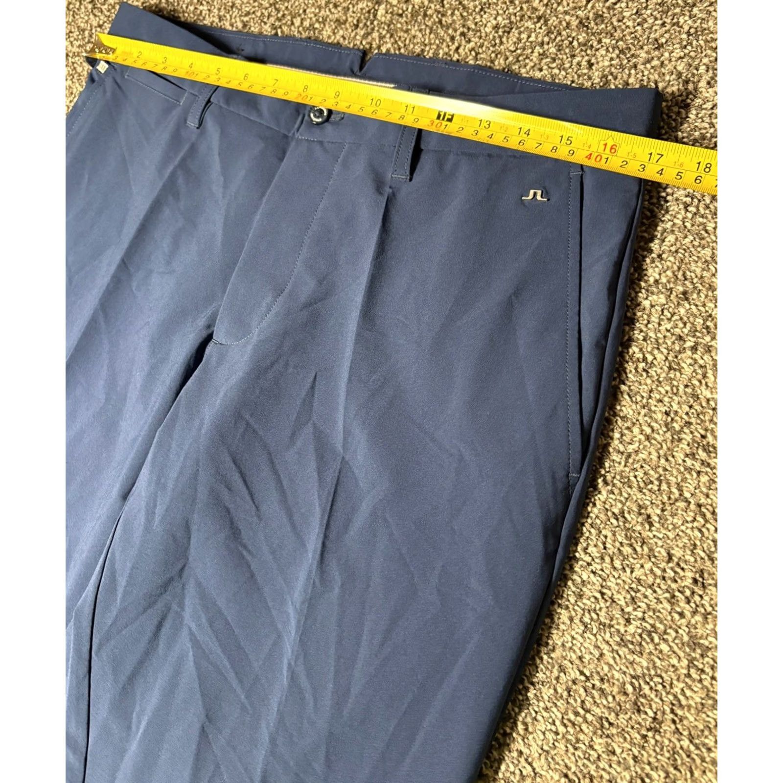 J.Lindeberg J. Lindeberg ELLOTT GOLF PANTS Mens 32x34 Navy Pockets Micro Stretch Size US 32 / EU 48 - 6 Thumbnail