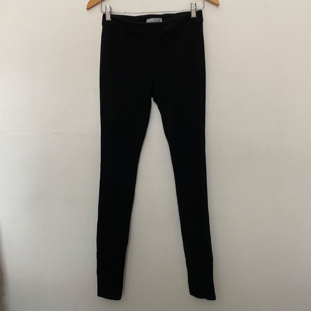 AG Adriano Goldschmied AG Adriano Goldschmeid Knit Luxe Denim Leggings Black 26 Size 26" / US 2 / IT 38 - 2 Thumbnail