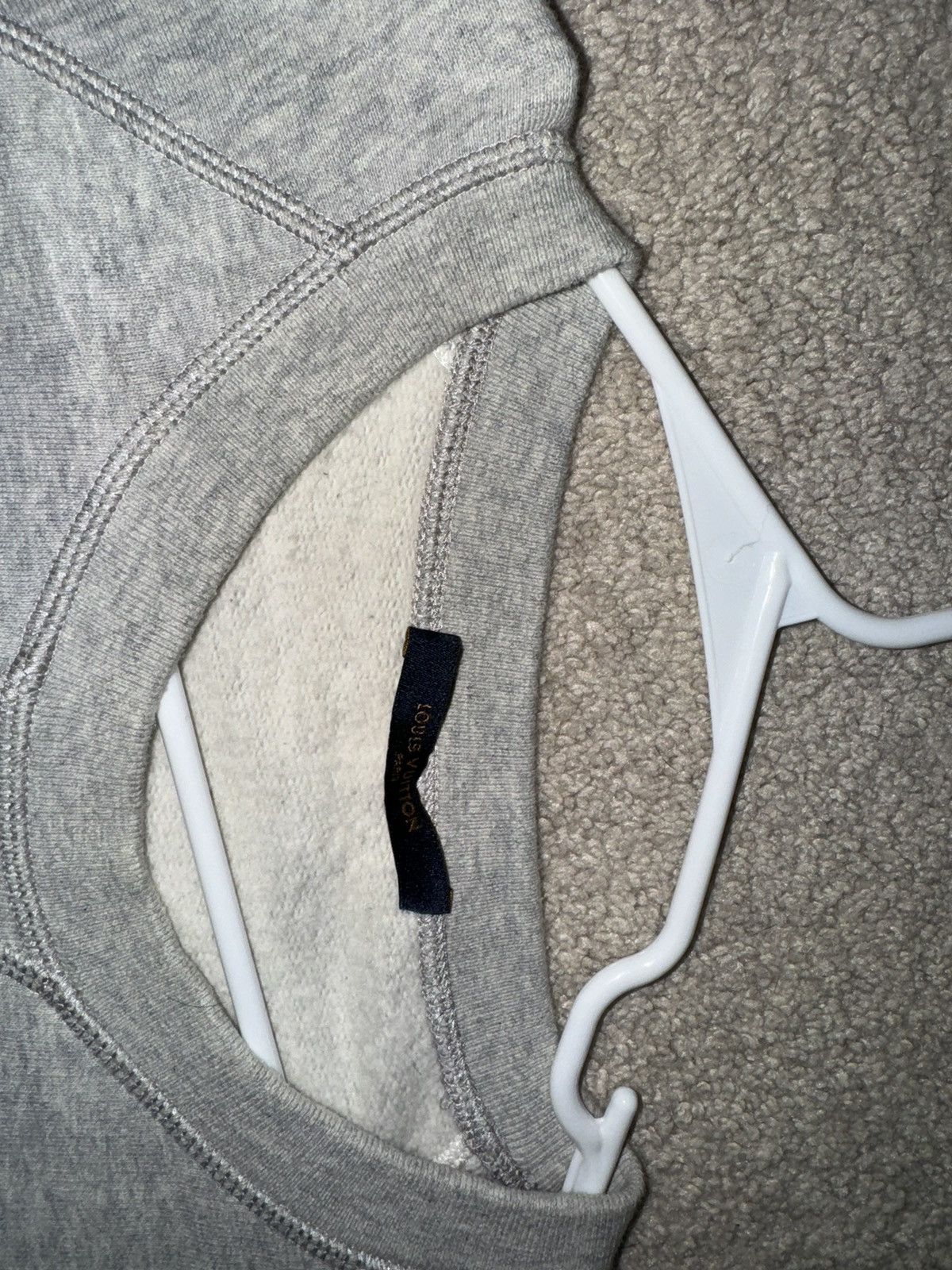 Louis Vuitton upside down logo crewneck