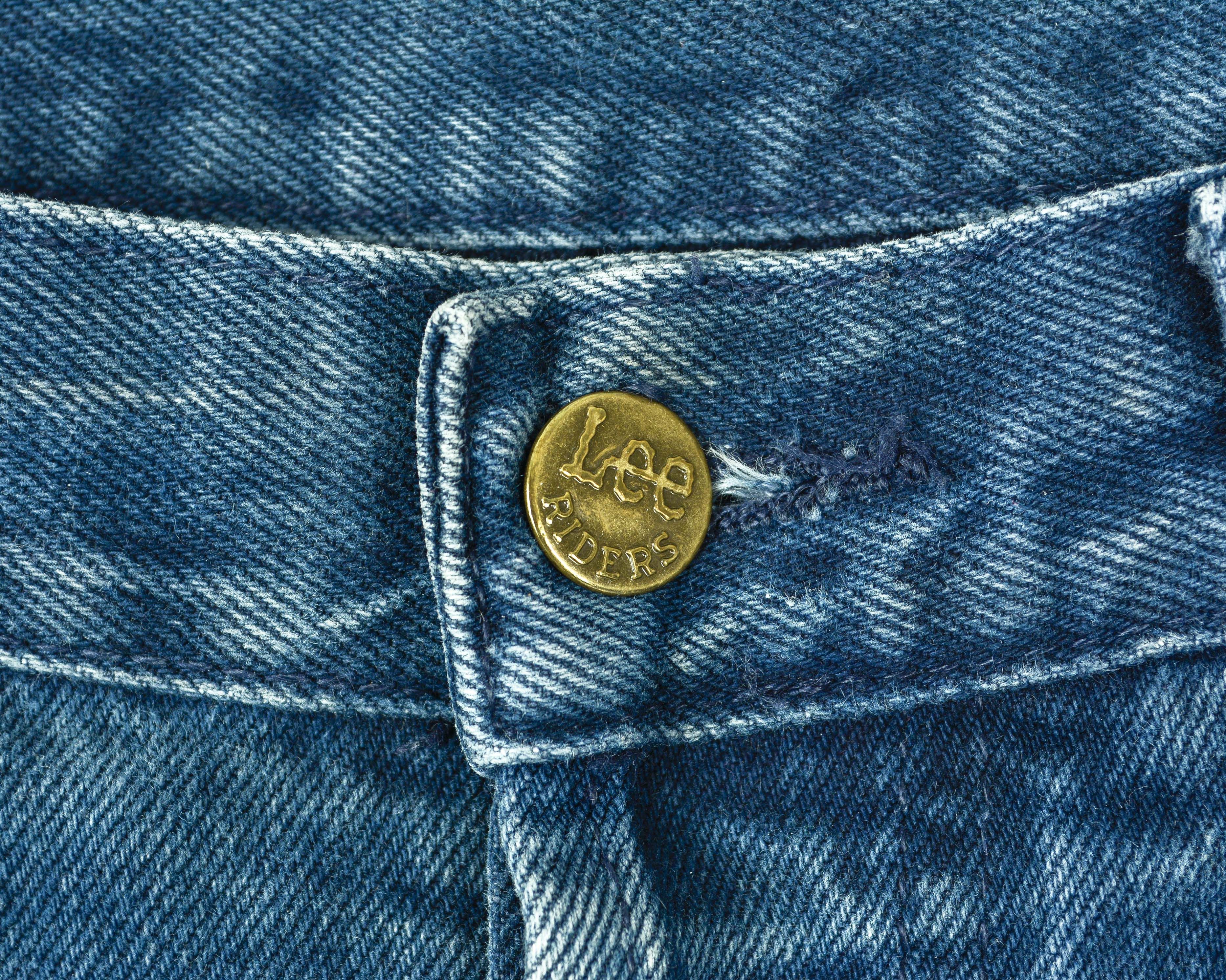 Lee LEE Chicago W33 L30 Regular Fit Straight Jeans Denim Pants Size US 33 - 3 Thumbnail