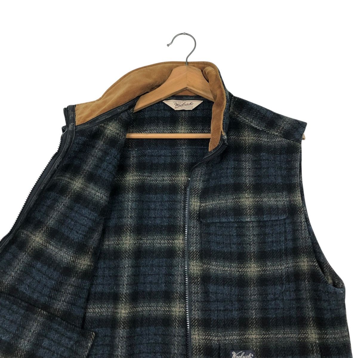 Japanese Brand 🔥VINTAGE WOOL VEST JACKET WOOLRICH TARTAN DESIGN CHECK Size US M / EU 48-50 / 2 - 14 Thumbnail