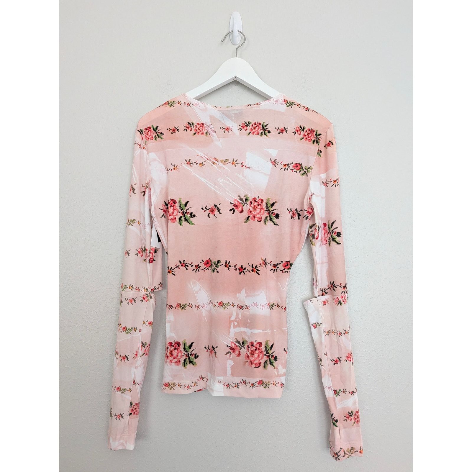 Preen by Thornton Bregrazzi NWT Preen by Thornton Bregazzi Misha Top Pink Blouse Size XL Size XL / US 12-14 / IT 48-50 - 3 Thumbnail