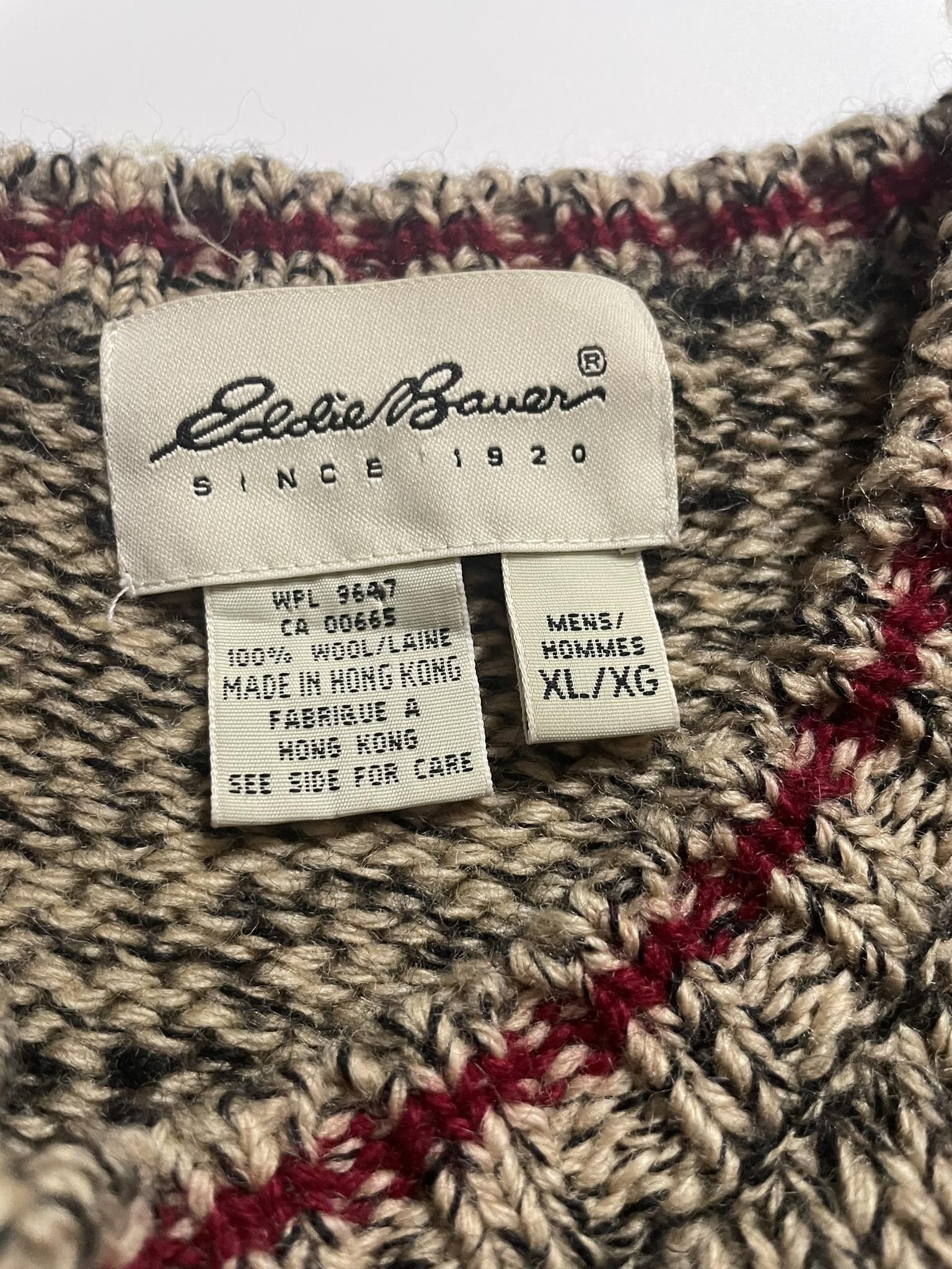 Eddie Bauer × Vintage Vintage Eddie Bauer Sweater Size US XL / EU 56 / 4 - 3 Thumbnail
