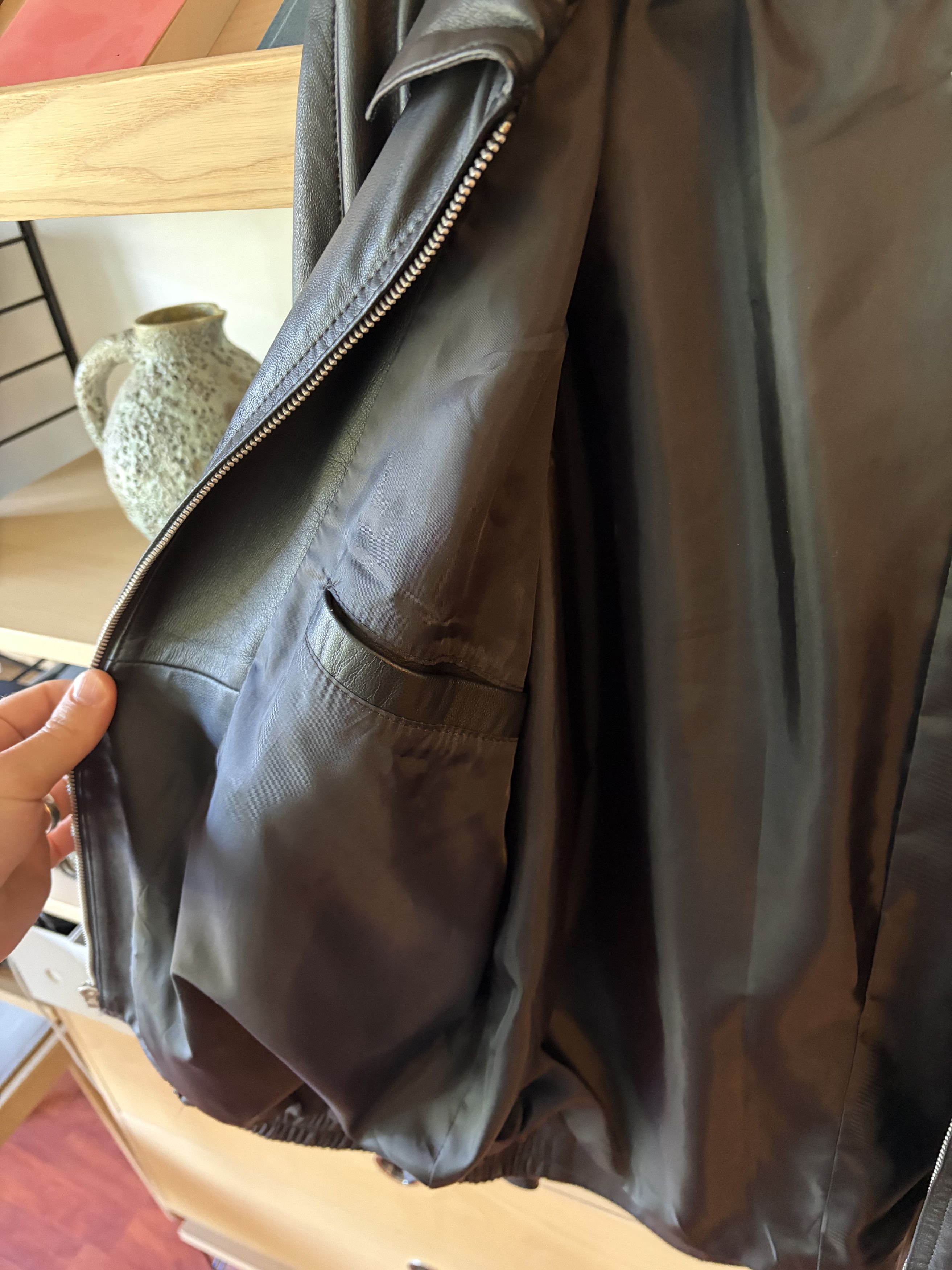 Maryam Nassir Zadeh Resolution Leather Jacket Size M / US 6-8 / IT 42-44 - 4 Thumbnail