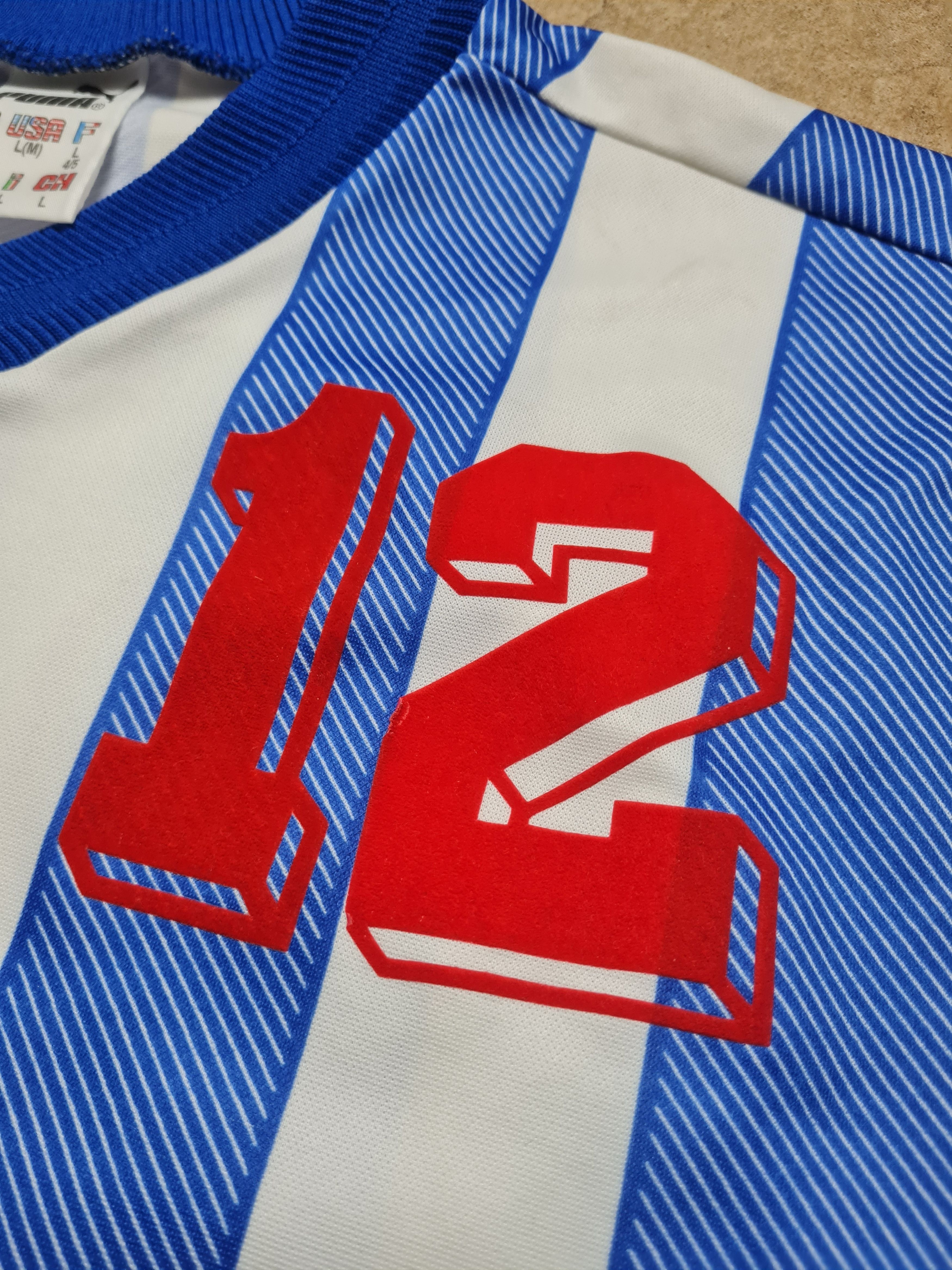 Puma Football Jersey Puma1980-1990x Soocer Rare Archive T-Shirts Size US L / EU 52-54 / 3 - 14 Thumbnail