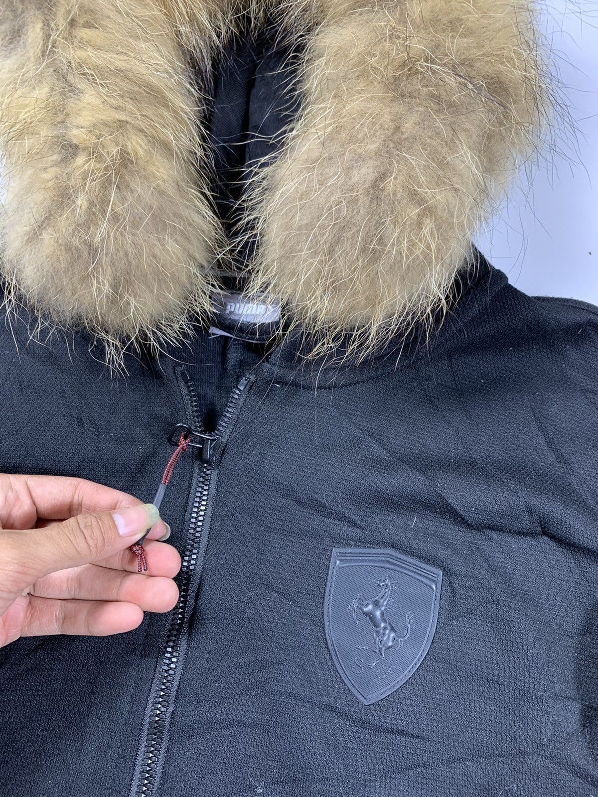 Hysteric Glamour × If Six Was Nine × Japanese Brand Crazy Fur Puma X Ferrari Zip Hoodie Jacket Size US M / EU 48-50 / 2 - 8 Thumbnail