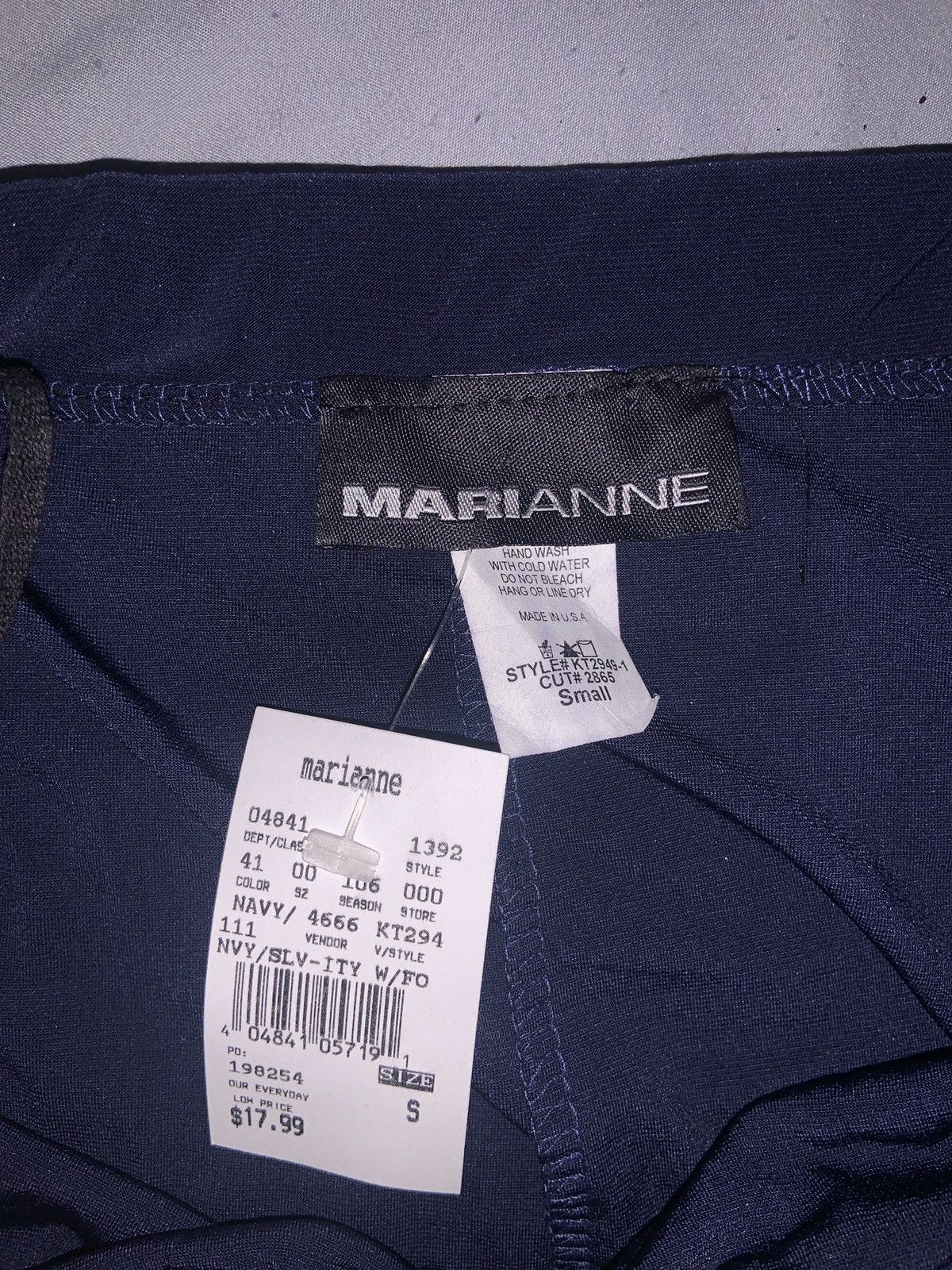 Other Women’s Blouse - Marianne Black & Silver - Multiple Sizes Size S / US 4 / IT 40 - 3 Thumbnail